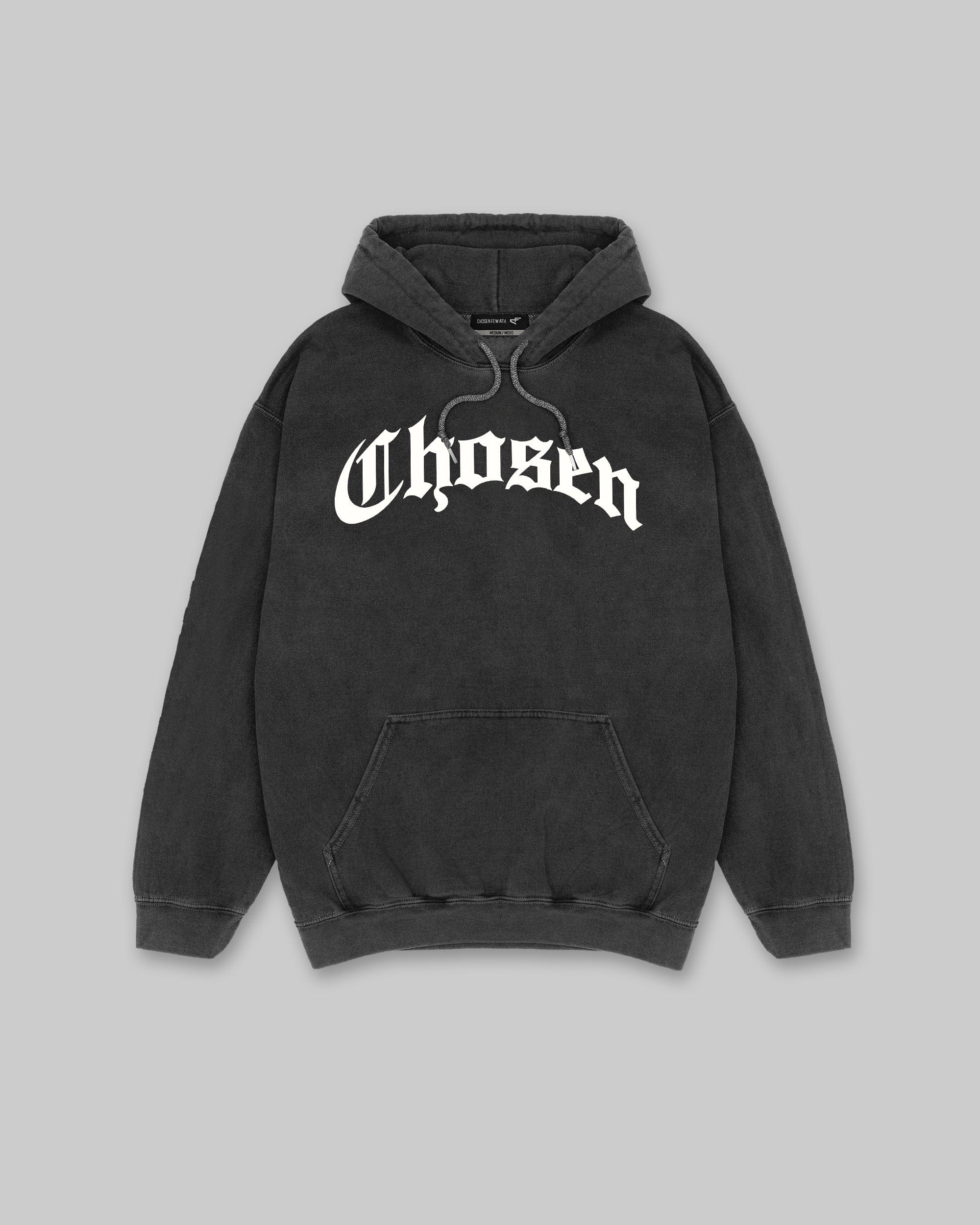 City Of Angels - Vintage Hoodie - Black & White