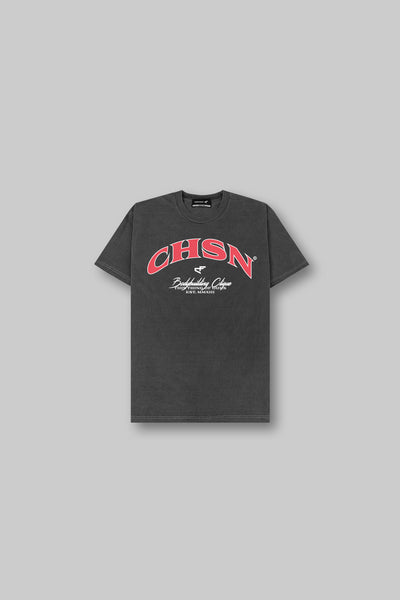 Clique Tee - Vintage Black & Red