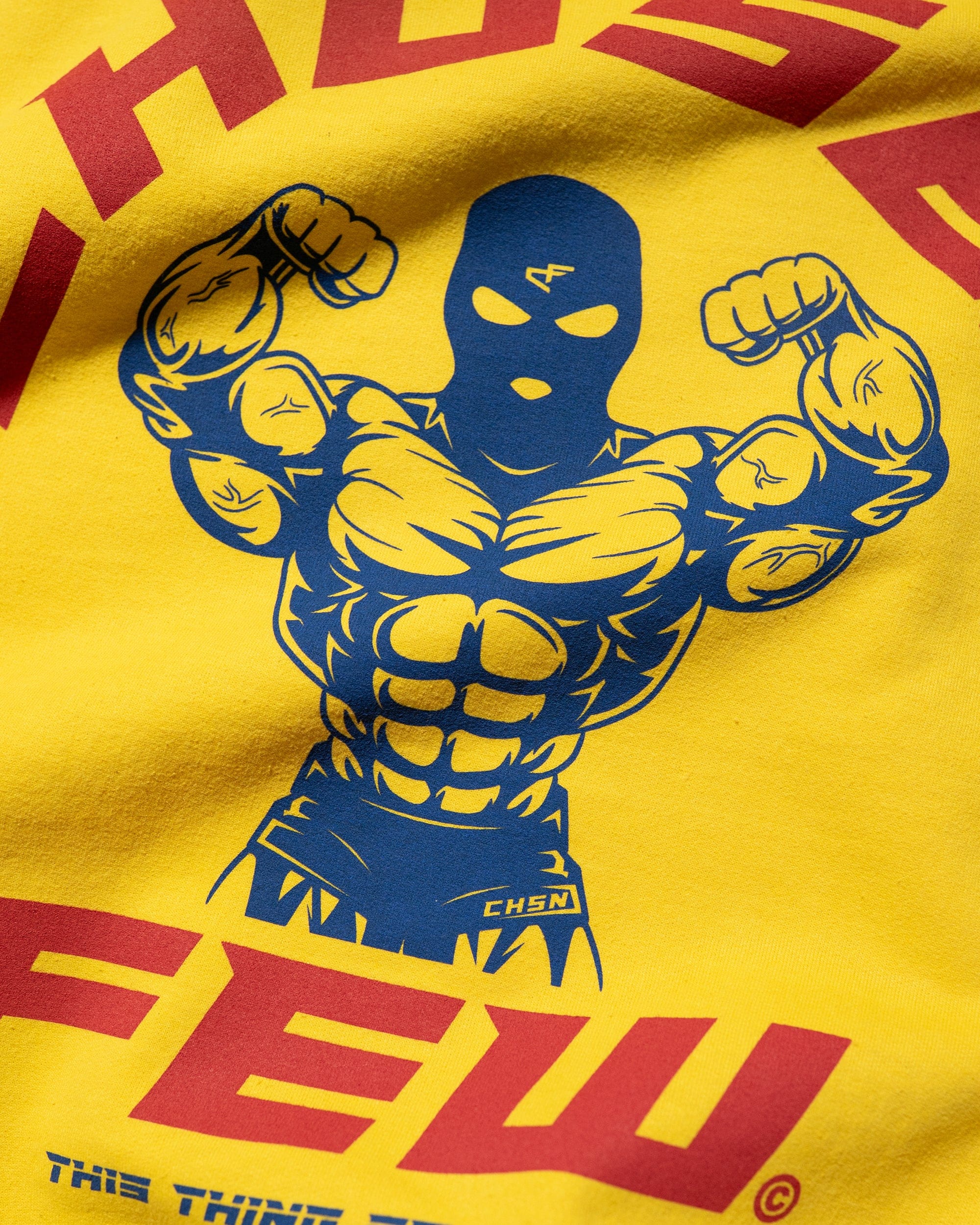 G Gym - Vintage Hoodie - Edición Colombiana Yellow-thumbmail-7