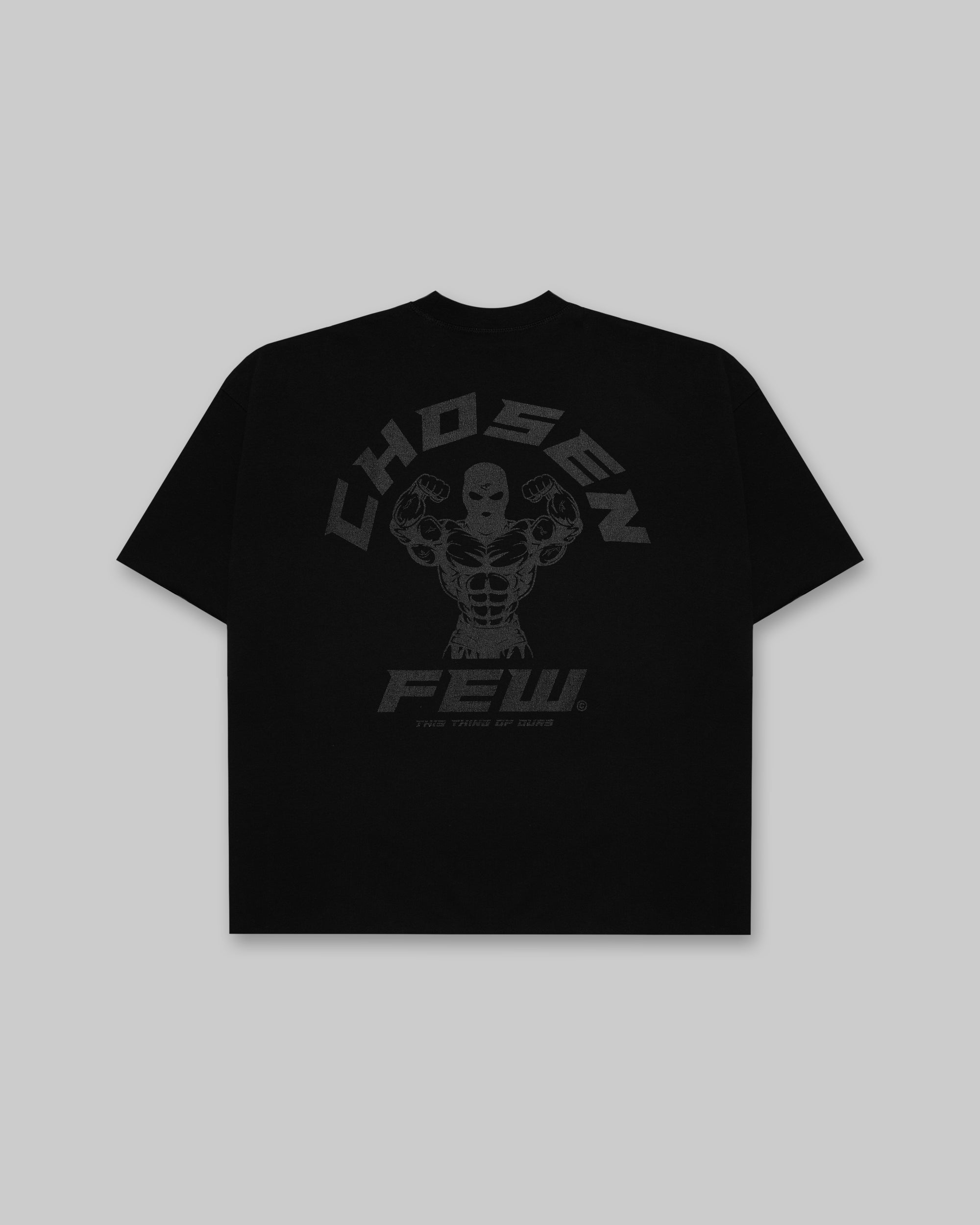 G Gym - Box V2 Tee - Black & Black