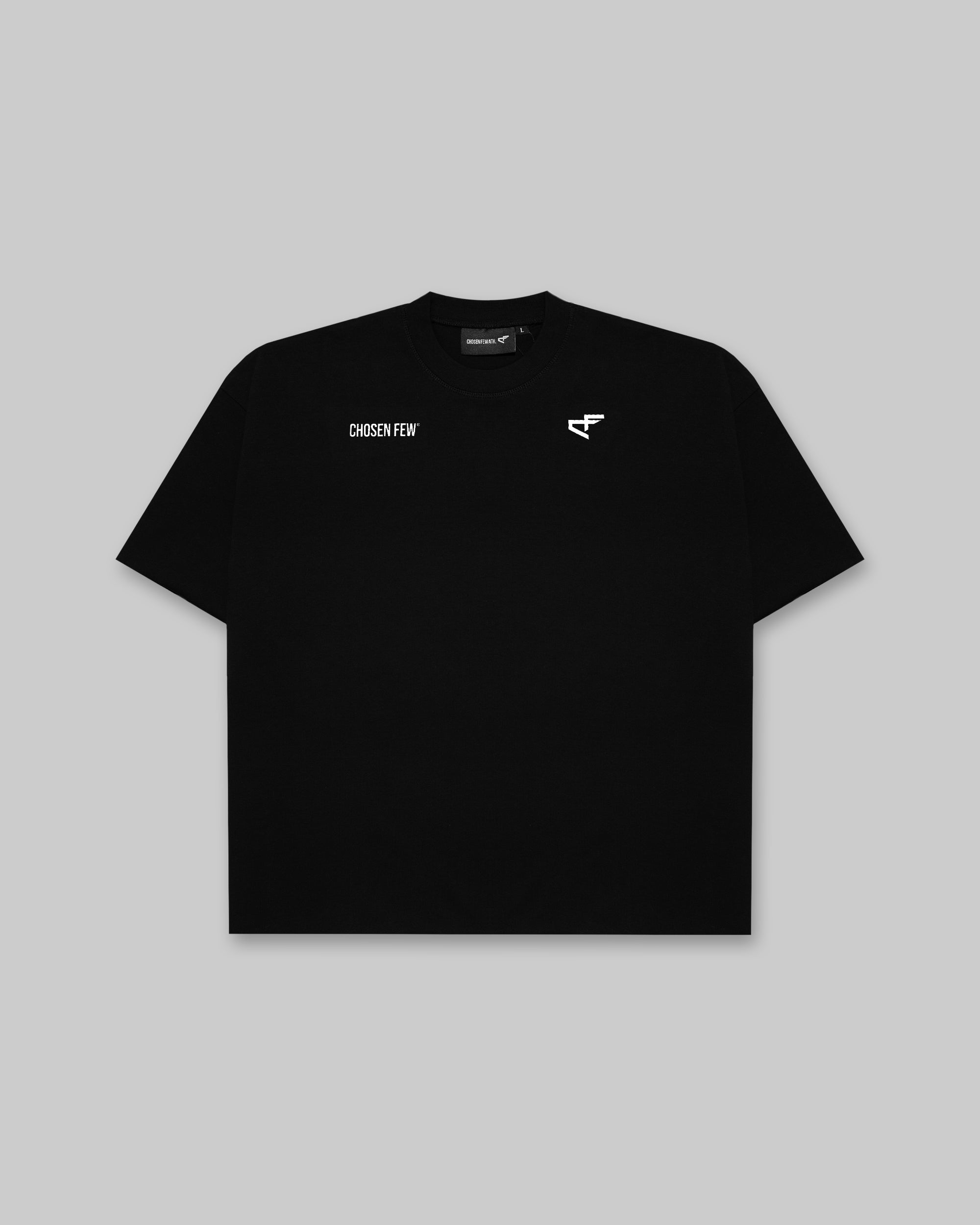 Signature - Box V2 Tee - Black & White