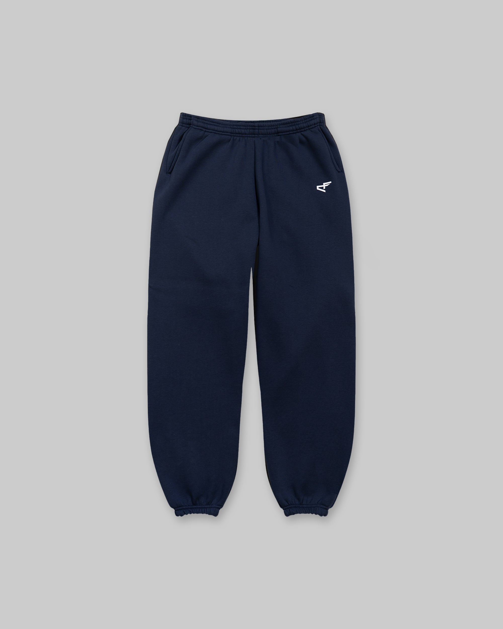 Daily Logo Cuffed Jogger - Navy Blue