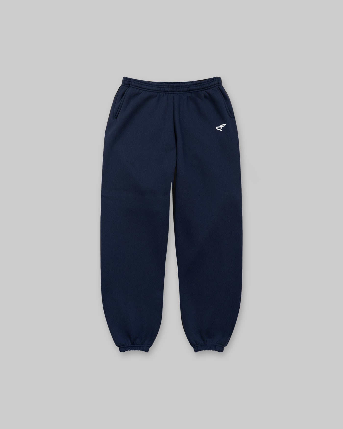 Daily Logo Cuffed Jogger - Navy Blue