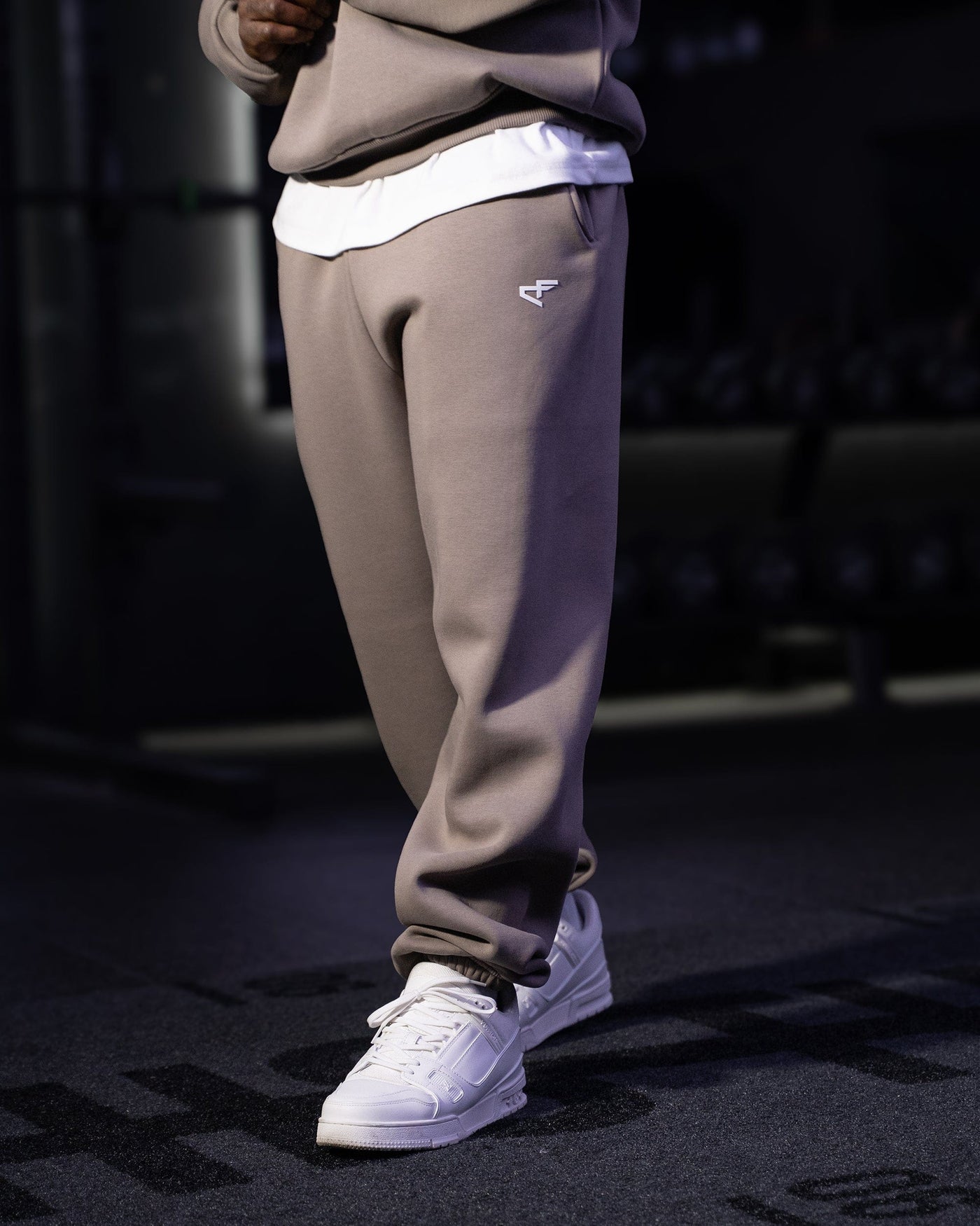 Daily Logo Cuffed Jogger - Desert Sand