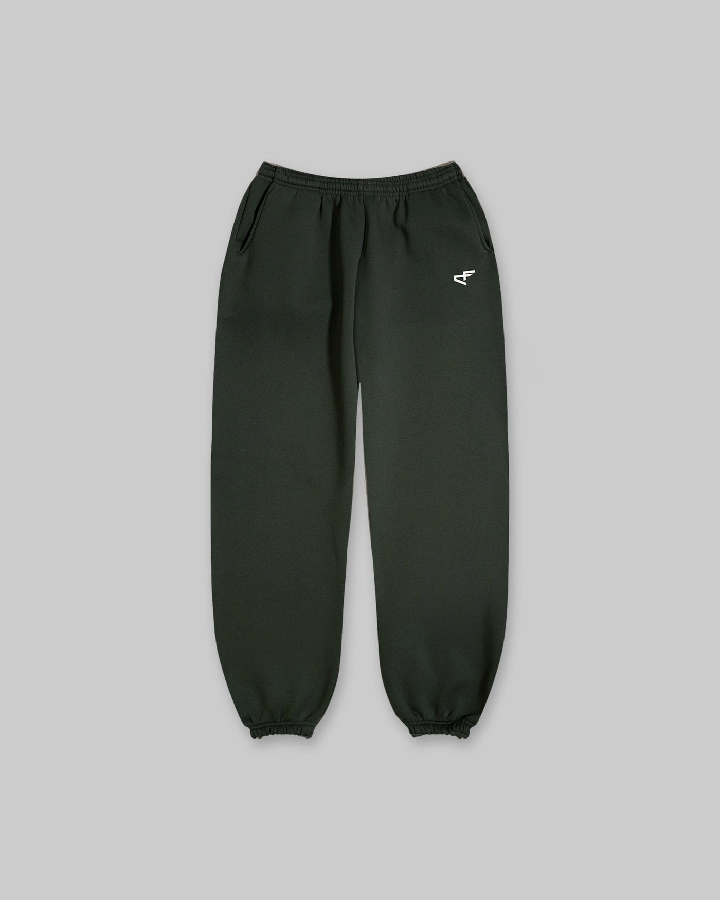 Daily Logo Cuffed Jogger - Verde
