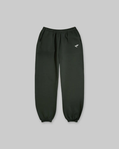 Daily Logo Cuffed Jogger - Verde