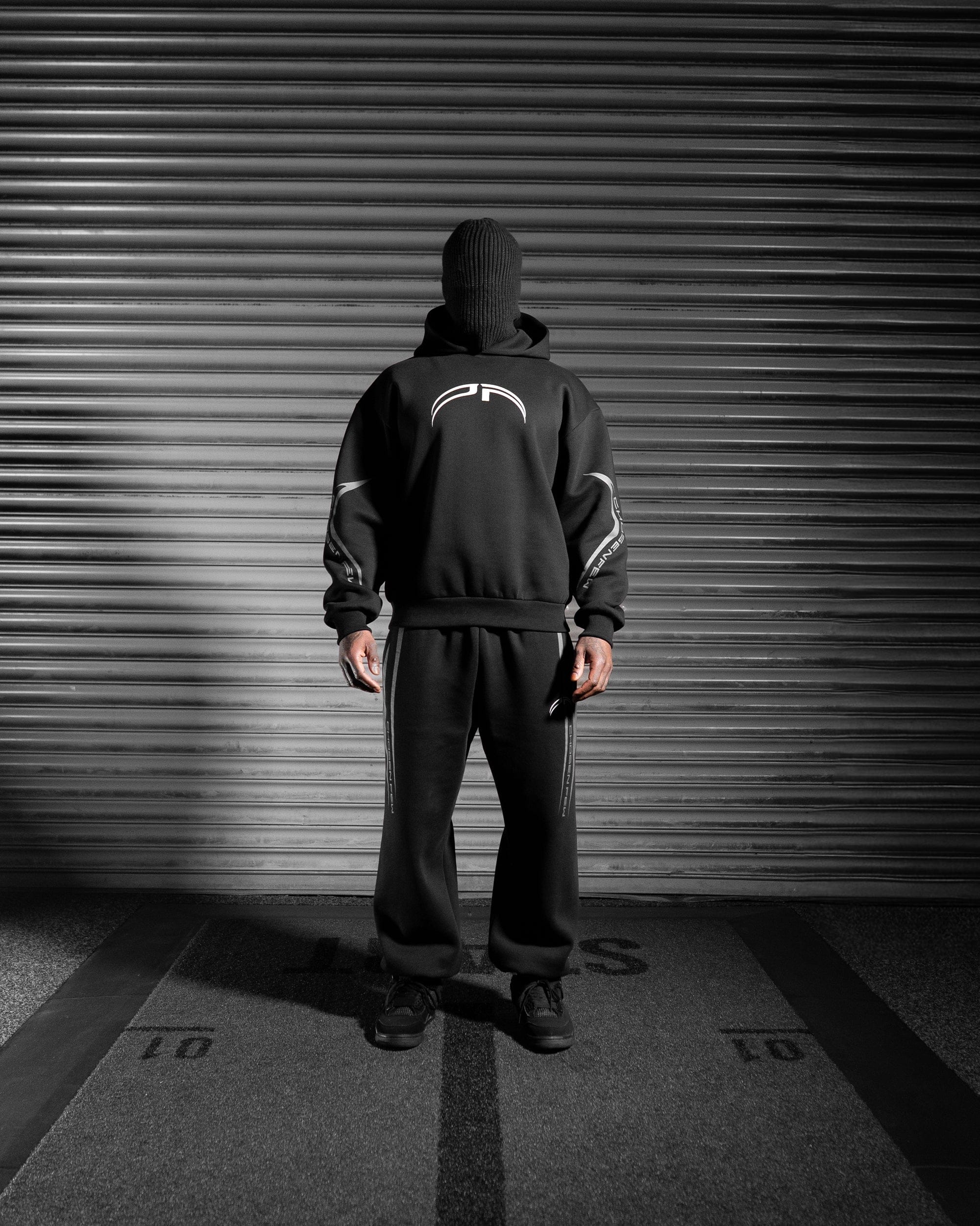 Cyber Hoodie - Obsidian Black