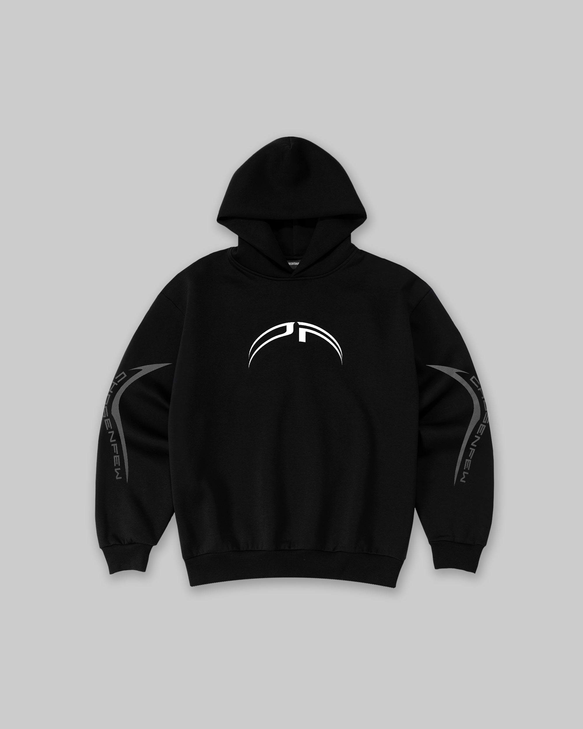 Cyber Hoodie - Obsidian Black