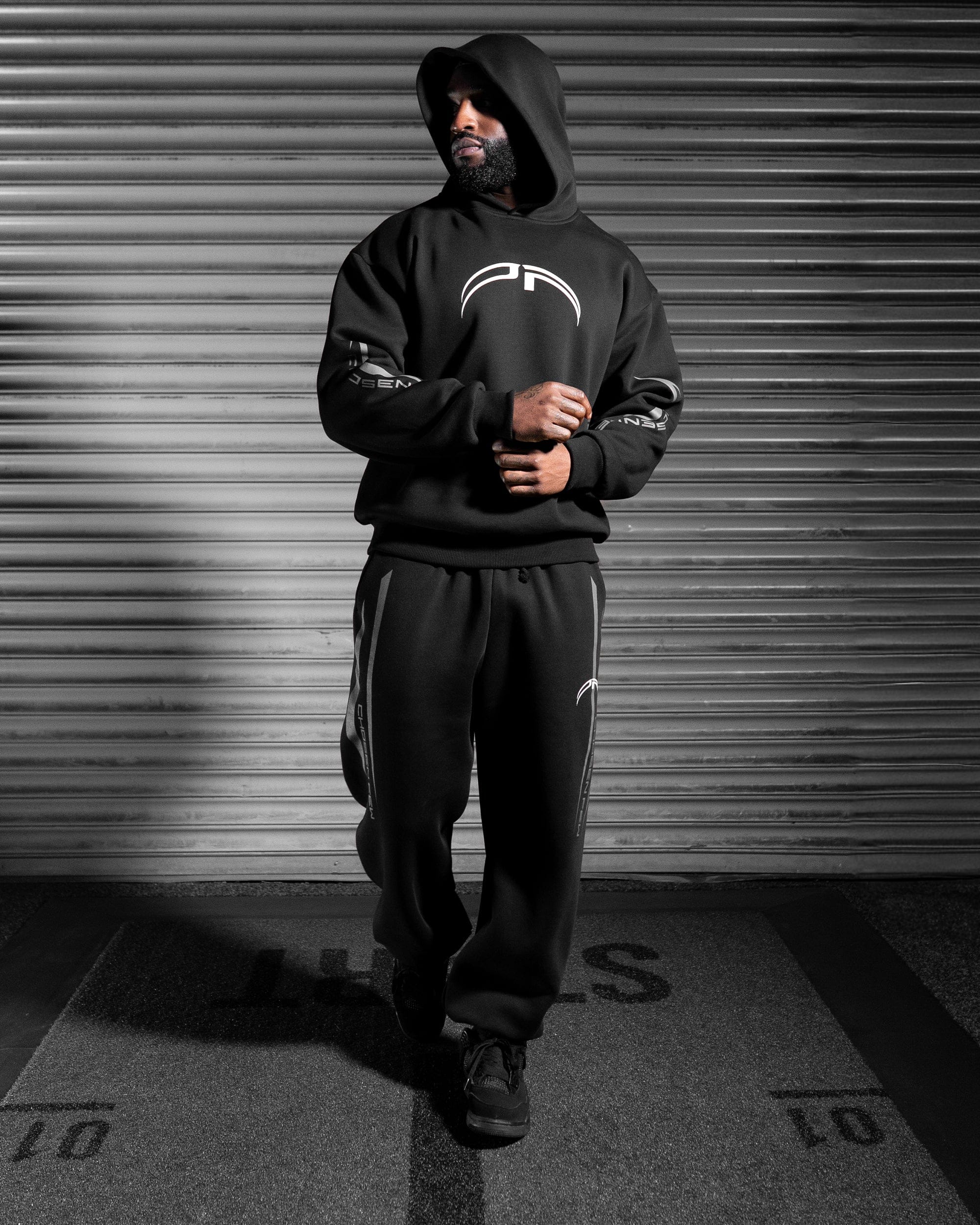 Cyber Cuffed Jogger - Obsidian Black