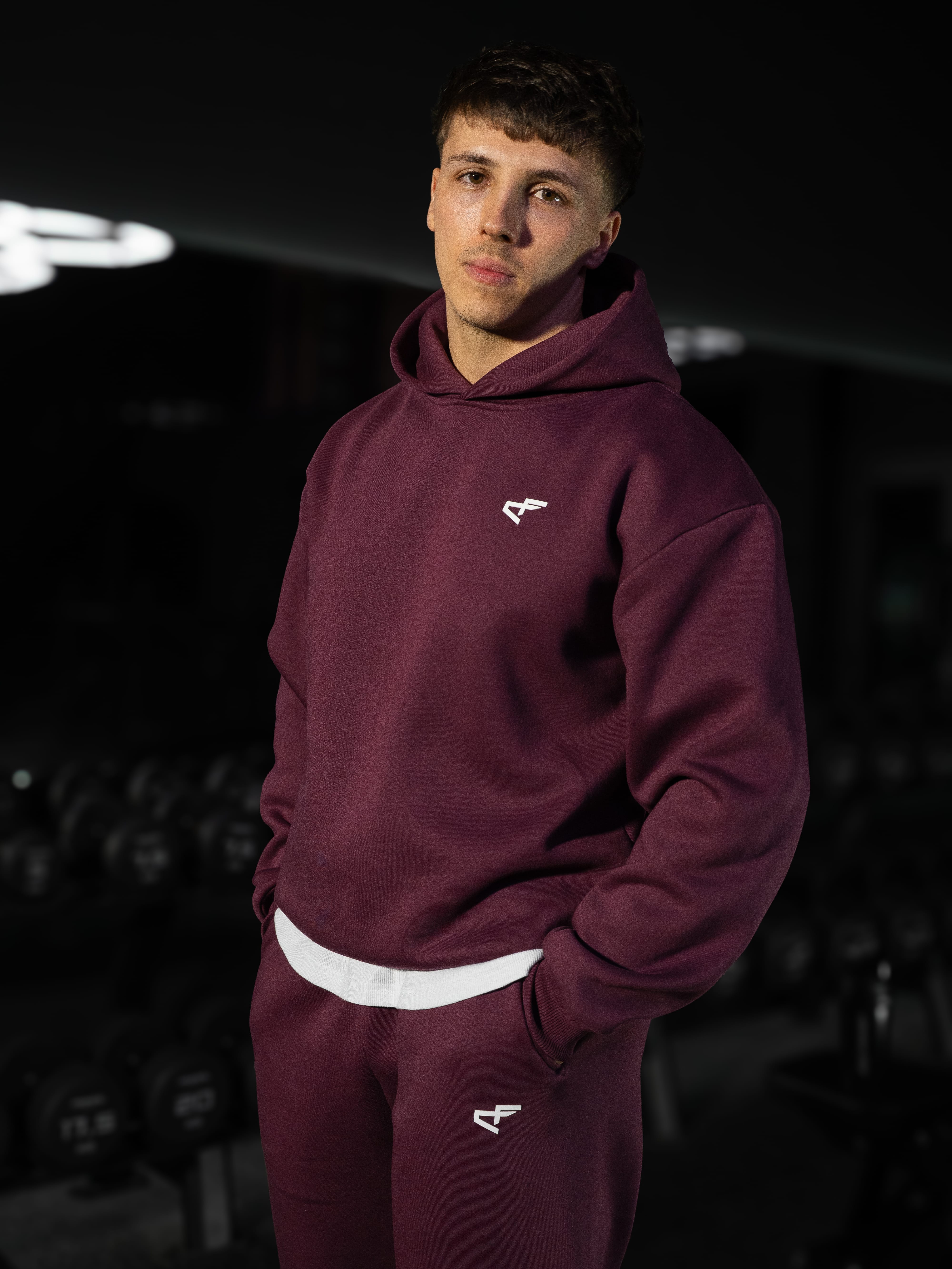 Daily Logo Hoodie - Fig-thumbmail-3