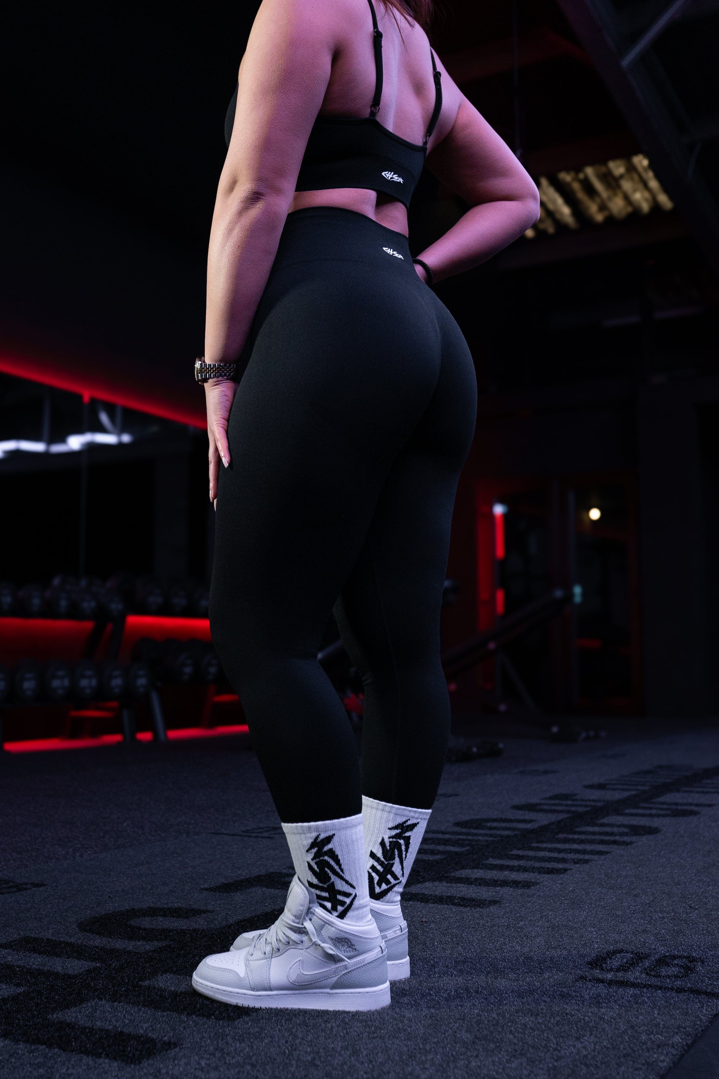 Compound Seamless Legging - Black