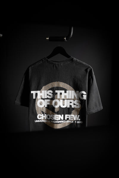 This Thing of Ours Tee - Vintage Black & Gold