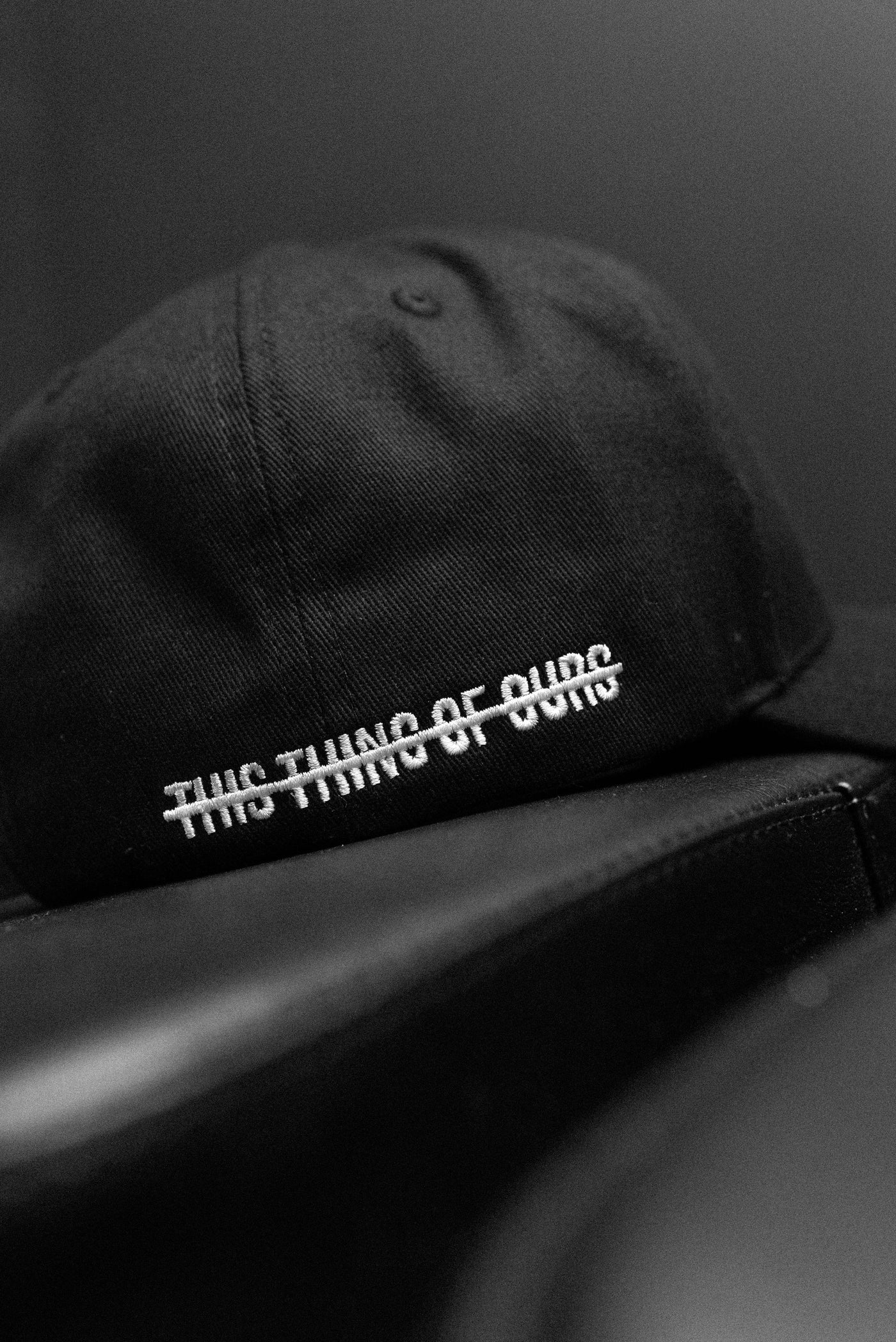 Script Cap - Black