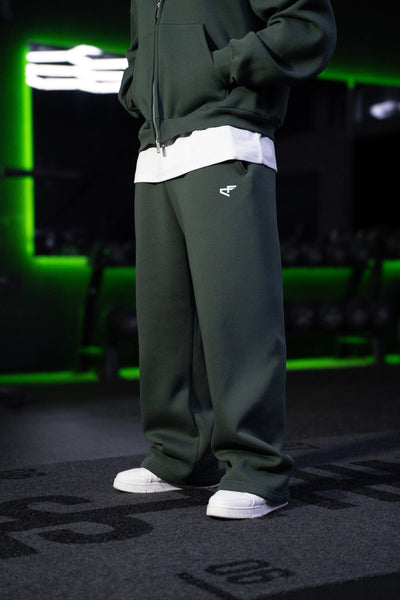 Daily Logo Wide Jogger - Verde