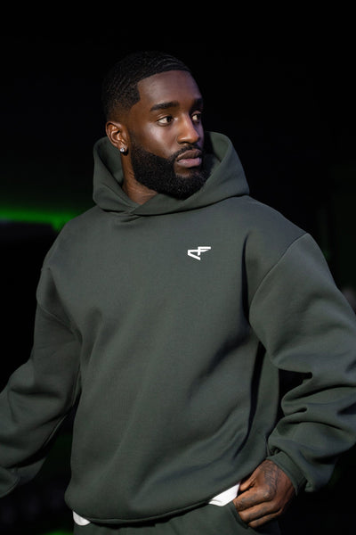 Daily Logo Hoodie - Verde