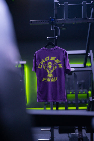 G Gym Tee - "Joker Edition" Vintage Purple & Green