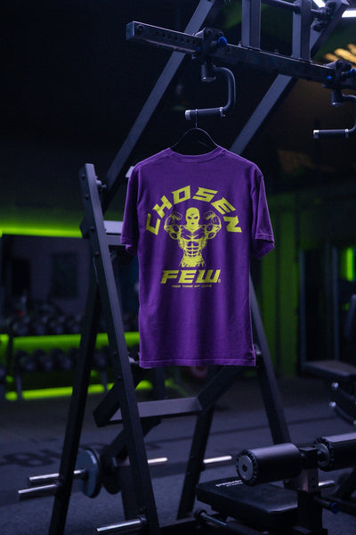 G Gym Tee - "Joker Edition" Vintage Purple & Green