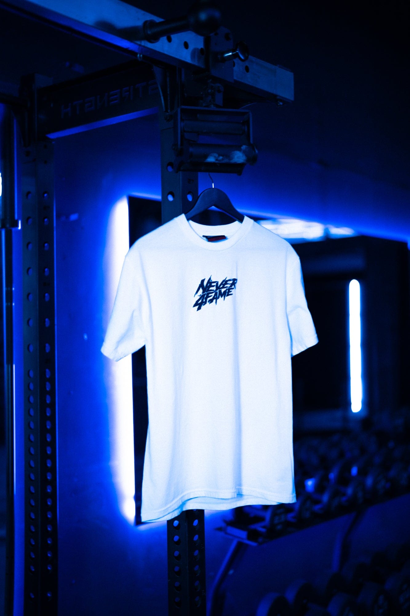 Never 4 Fame Tee - Vintage White & 3D Black