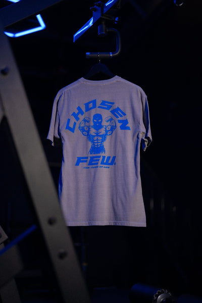 G Gym Tee - Vintage Grey & Blue