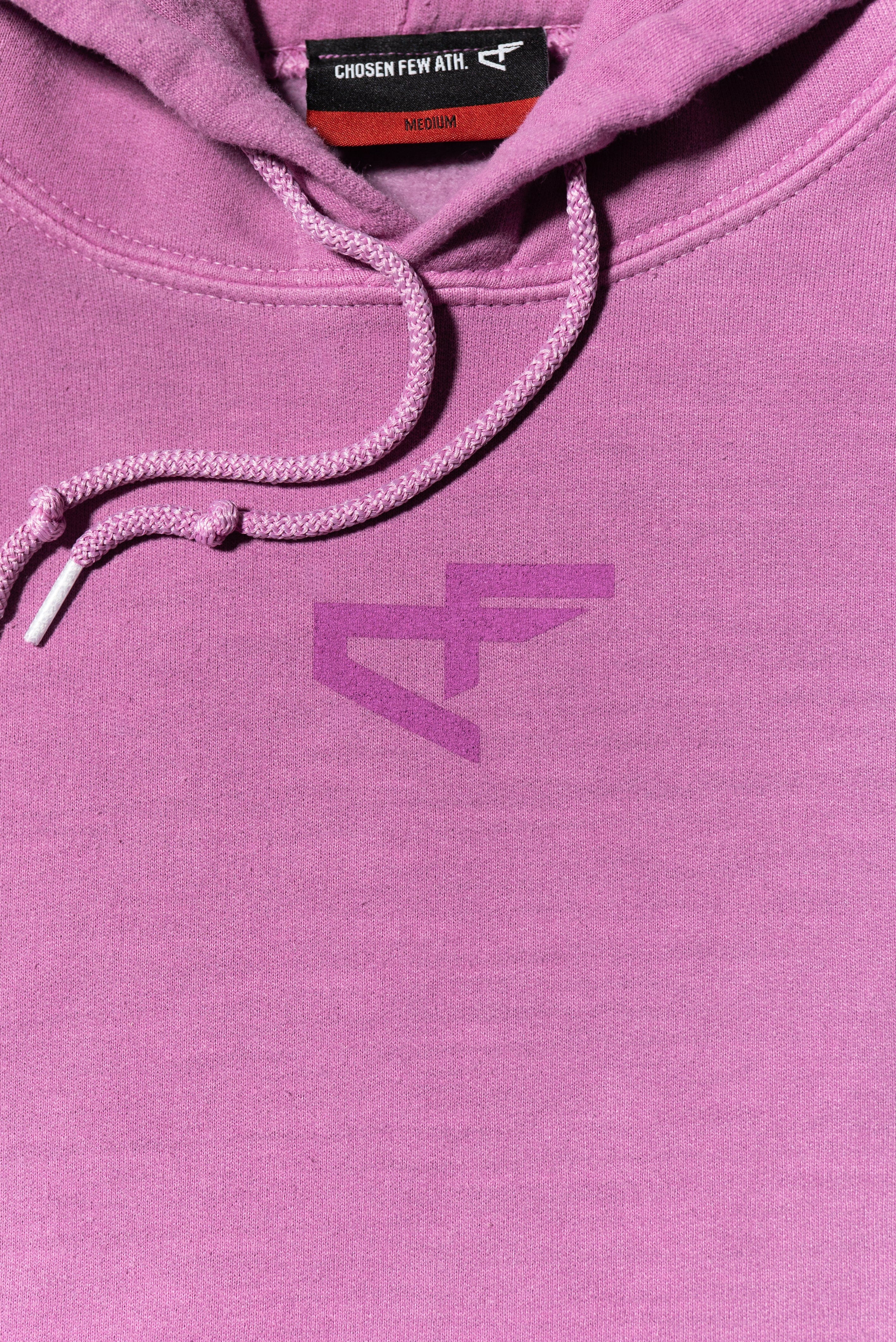 G Gym - Vintage Hoodie - 11:59 Pink