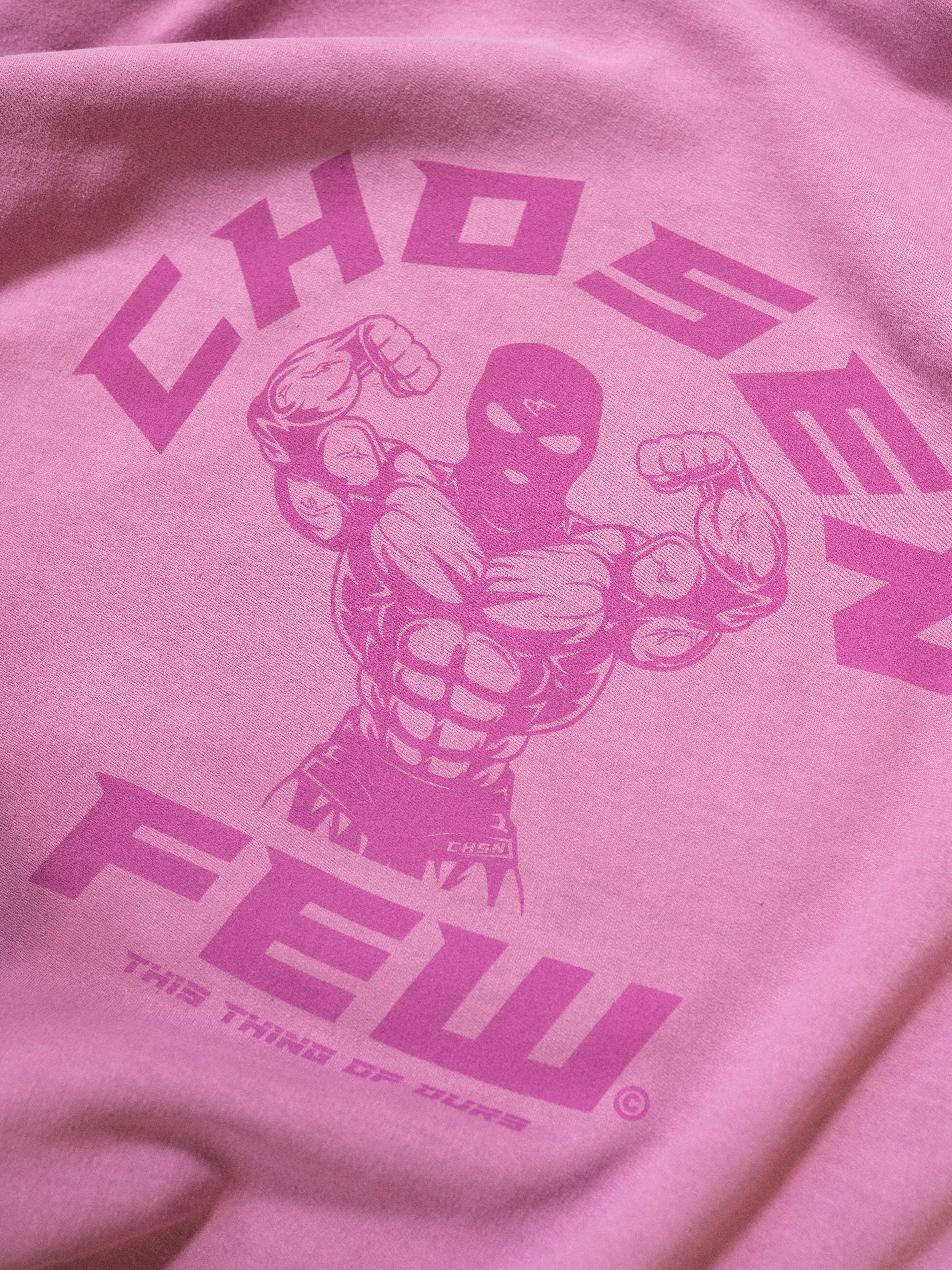 G Gym - Vintage Hoodie - 11:59 Pink-thumbmail-3