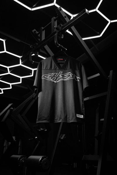 Iron Thunder Mesh Jersey - Black