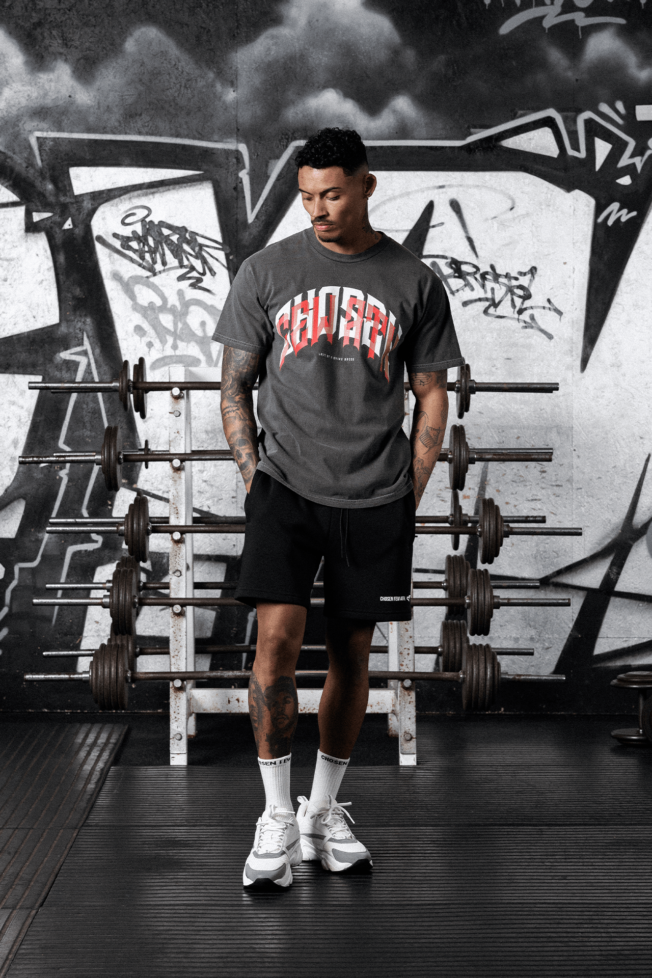 Dying Breed Vintage Tee - Black & Red