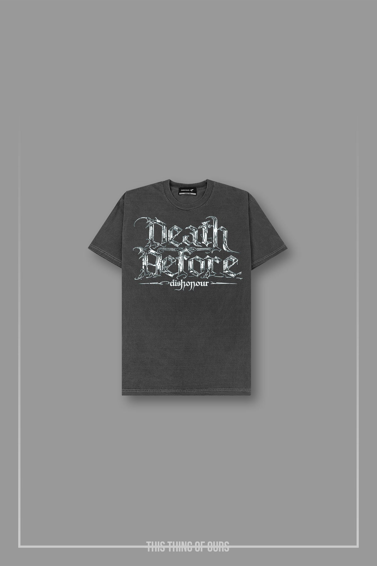 Death Before Dishonor Tee - Vintage Black