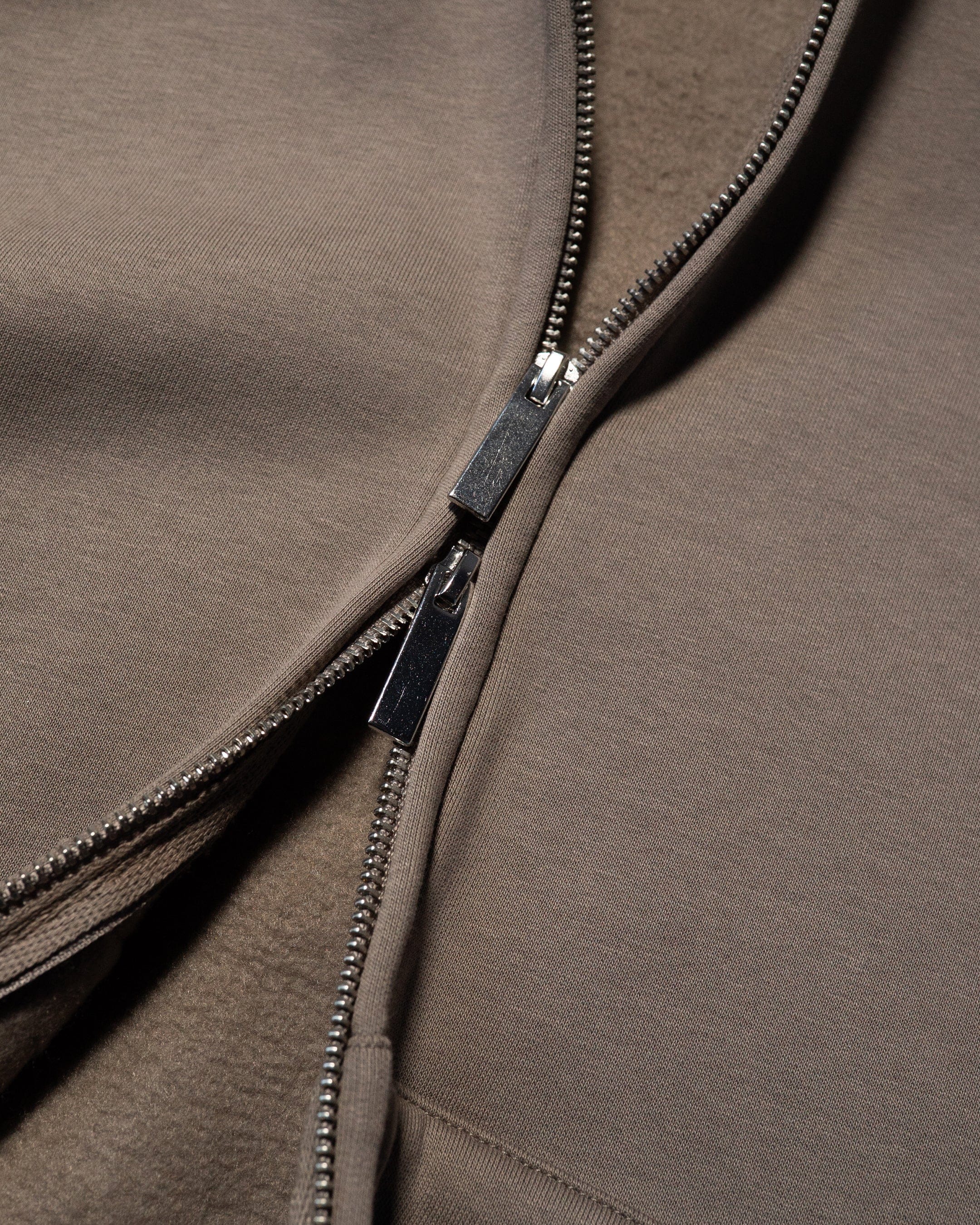 Daily Logo Zip Hoodie - Desert Sand-thumbmail-5