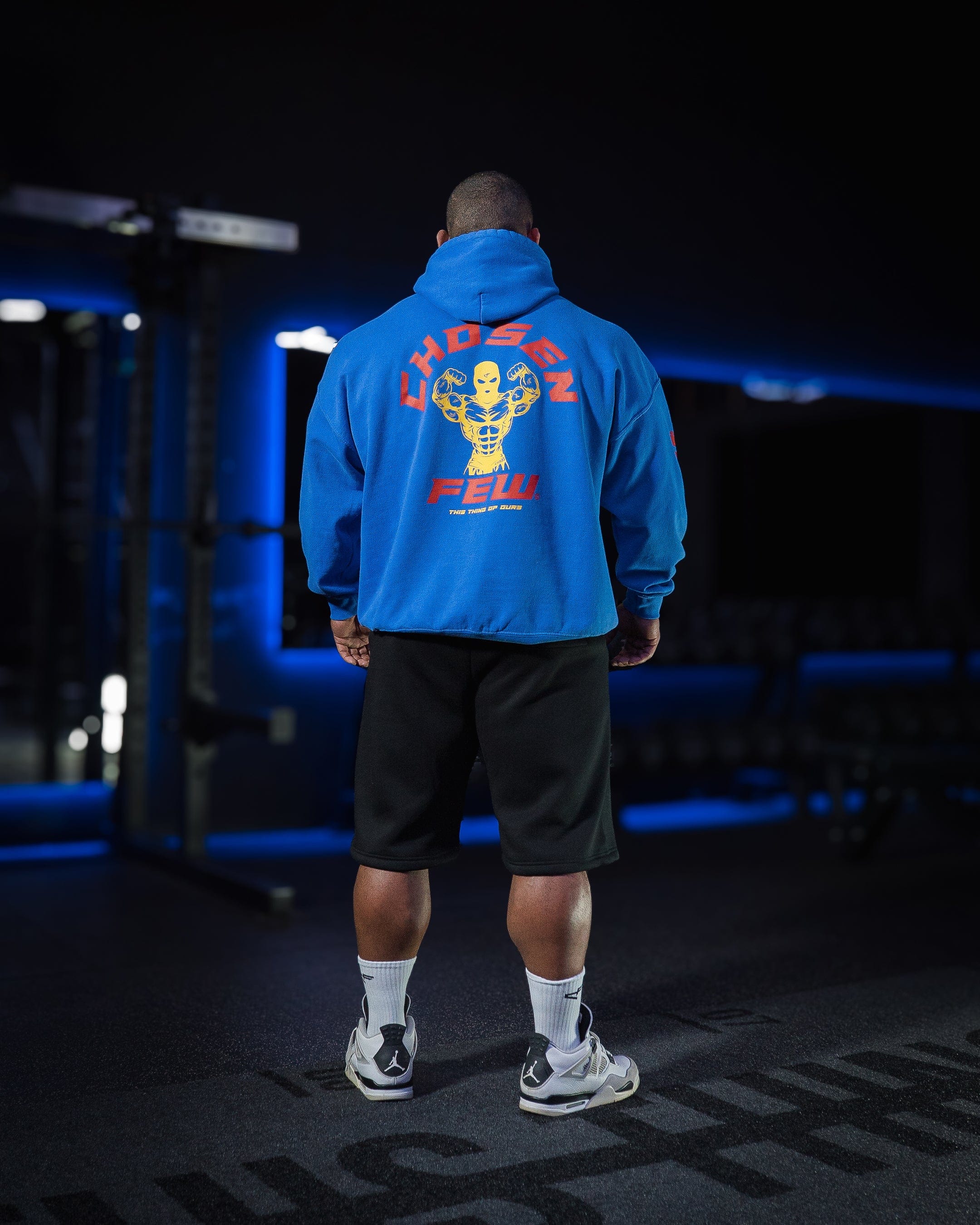 G Gym - Vintage Hoodie - Edición Colombiana Blue-thumbmail-3
