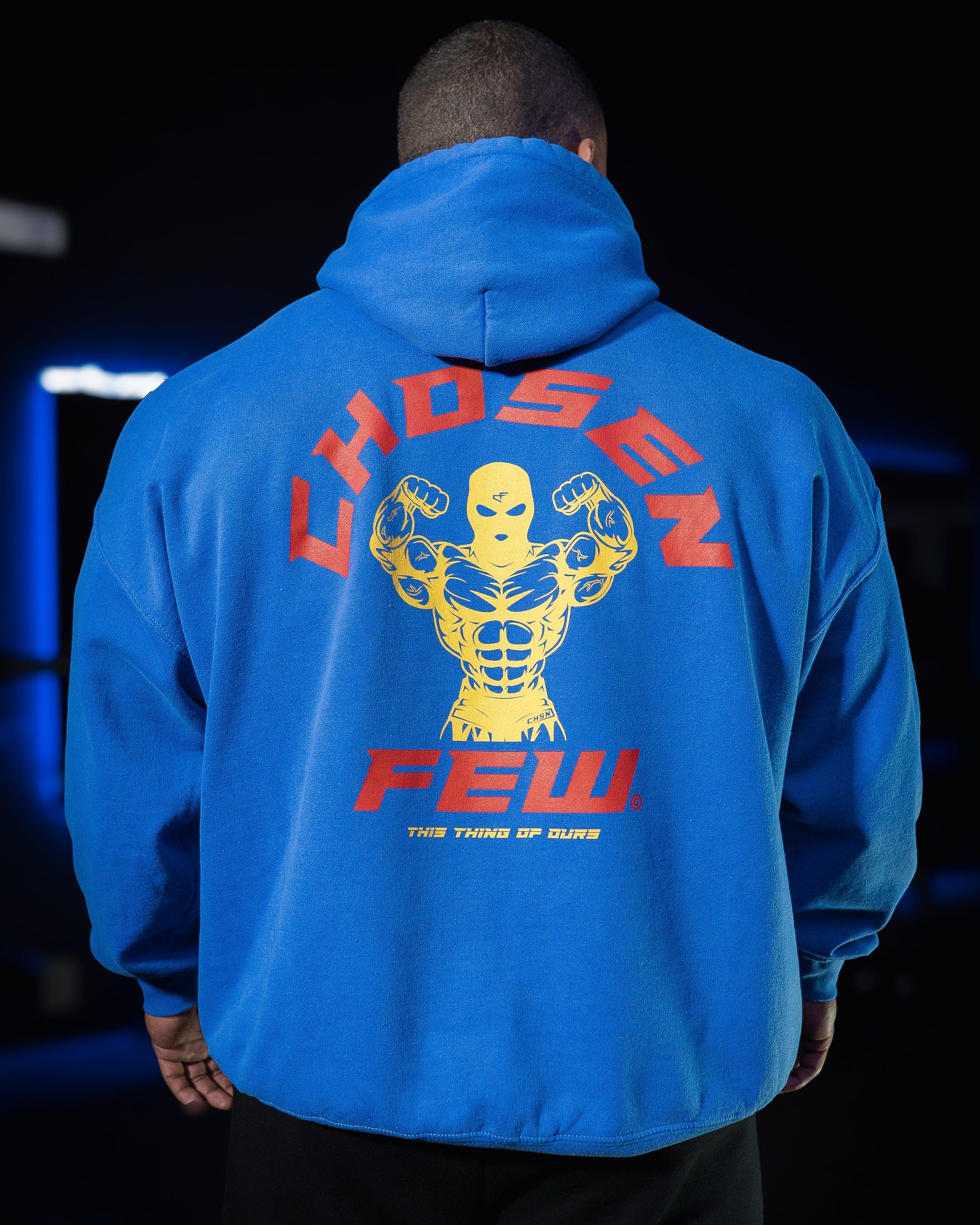 G Gym - Vintage Hoodie - Edición Colombiana Blue-thumbmail-4