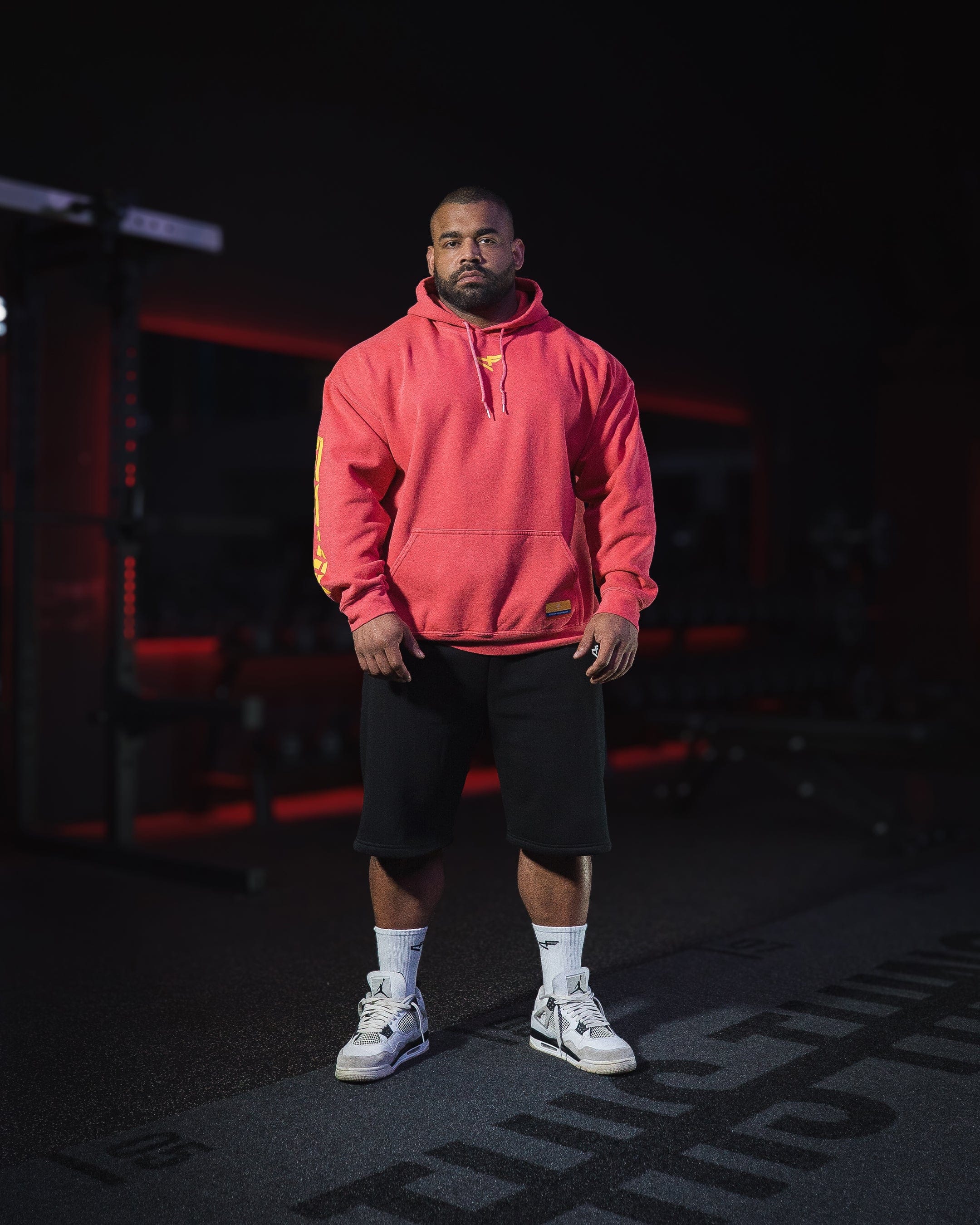 G Gym - Vintage Hoodie - Edición Colombiana Red-thumbmail-5