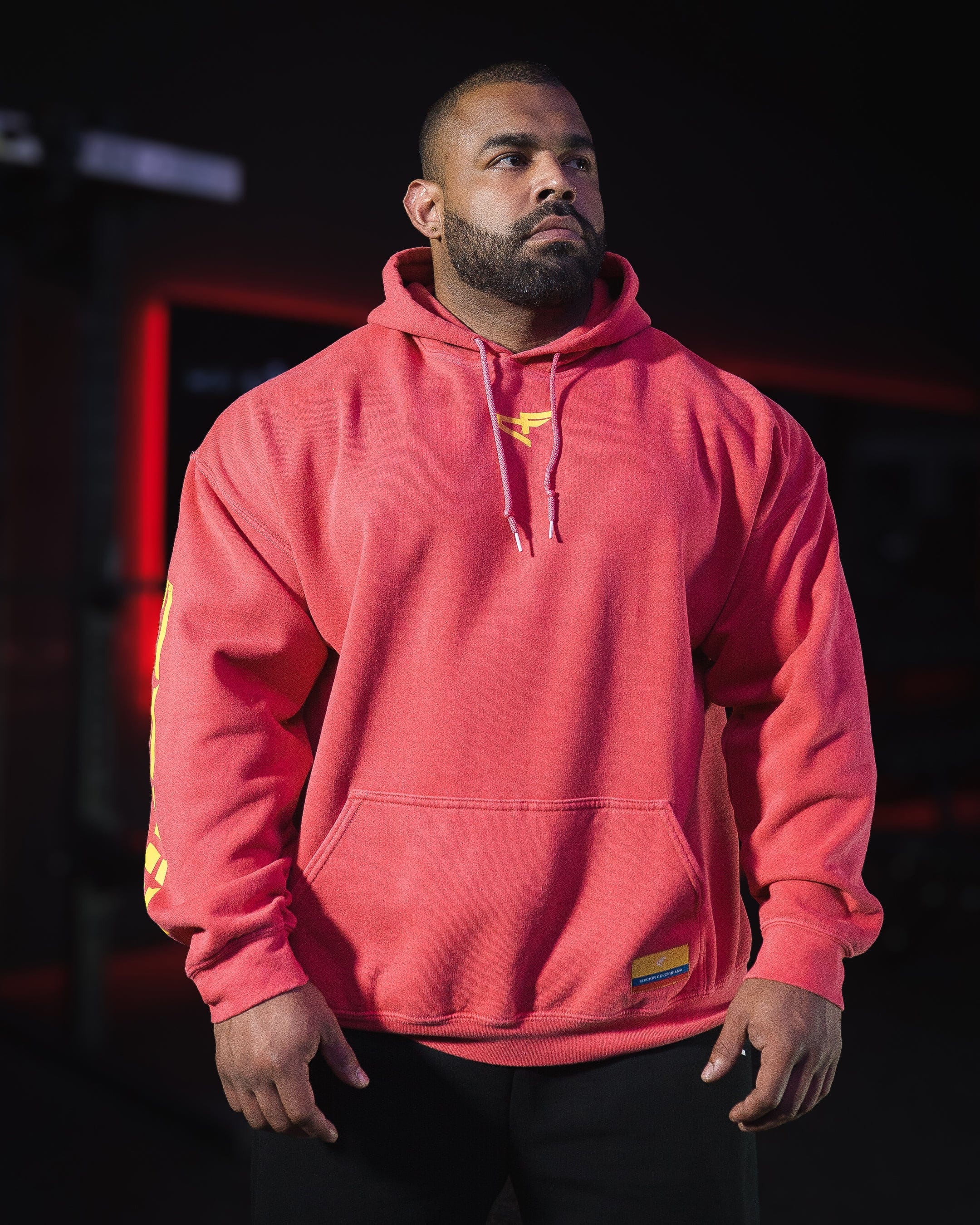 G Gym - Vintage Hoodie - Edición Colombiana Red-thumbmail-6