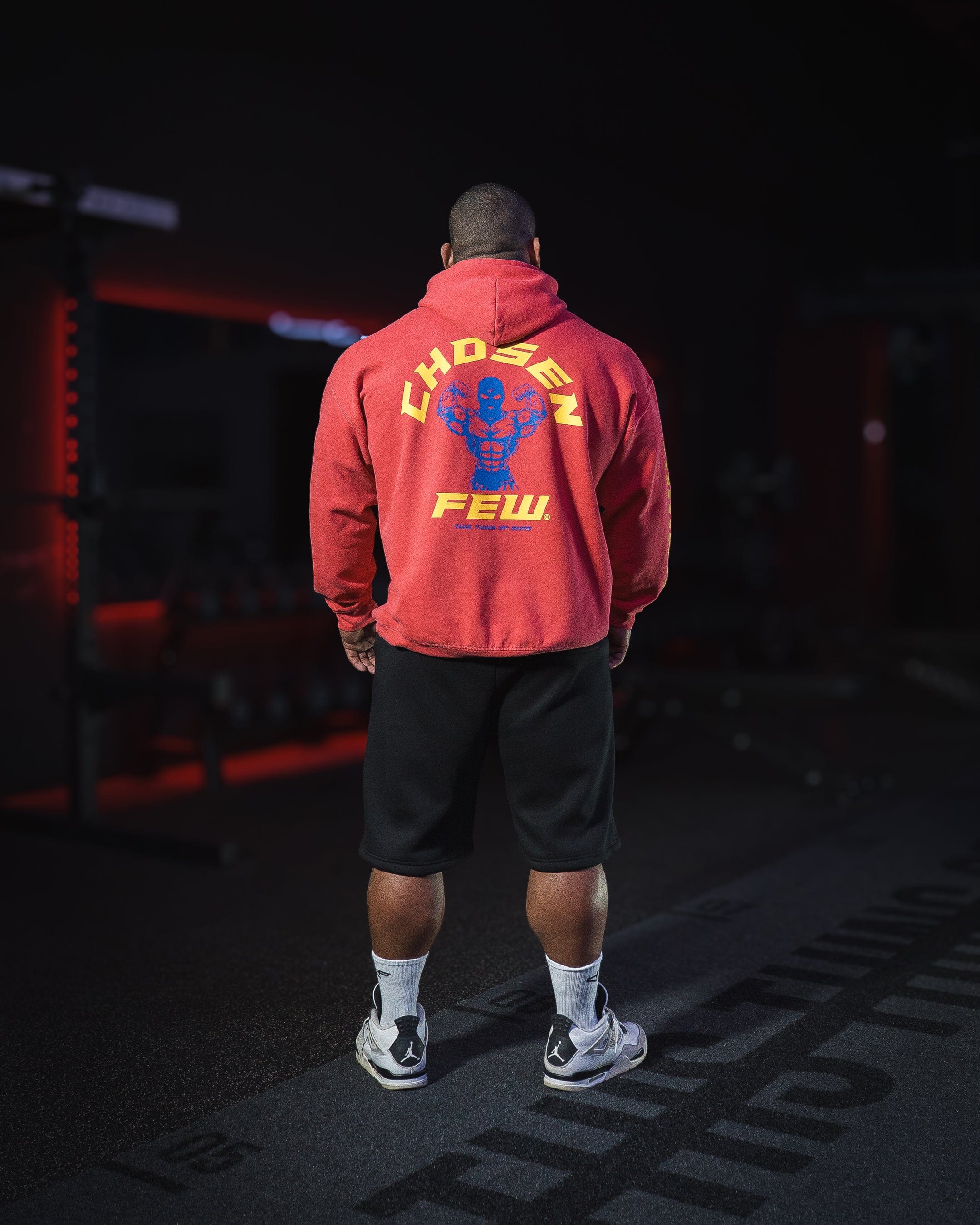 G Gym - Vintage Hoodie - Edición Colombiana Red-thumbmail-3