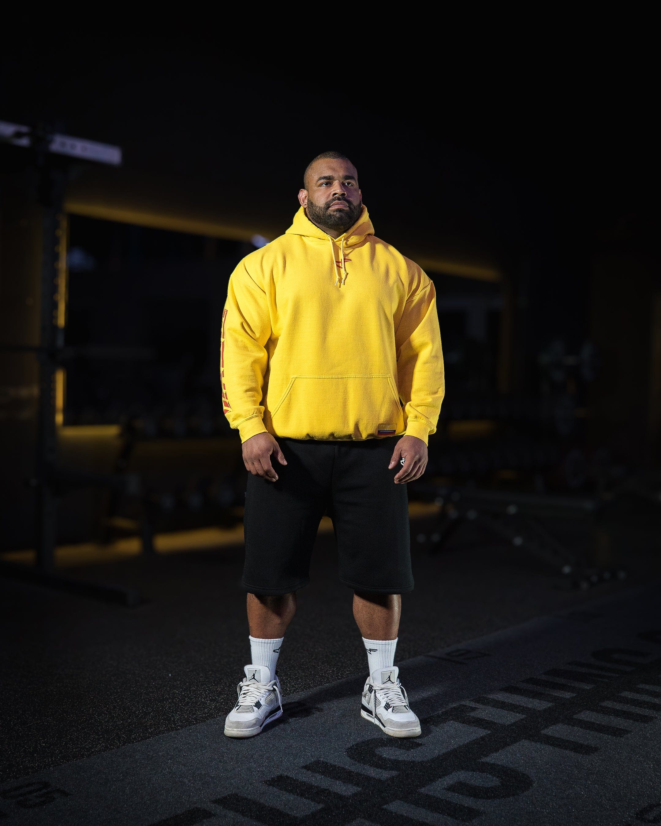 G Gym - Vintage Hoodie - Edición Colombiana Yellow-thumbmail-5