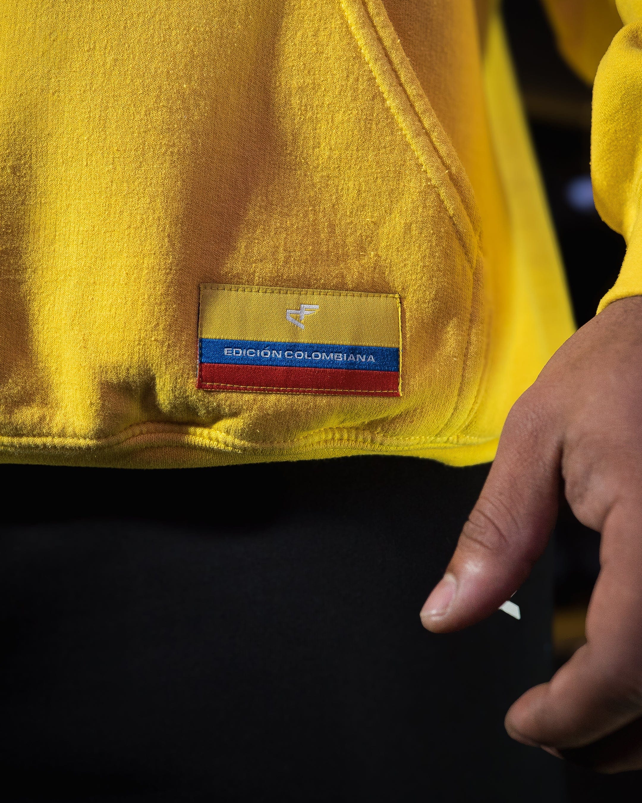 G Gym - Vintage Hoodie - Edición Colombiana Yellow-thumbmail-9