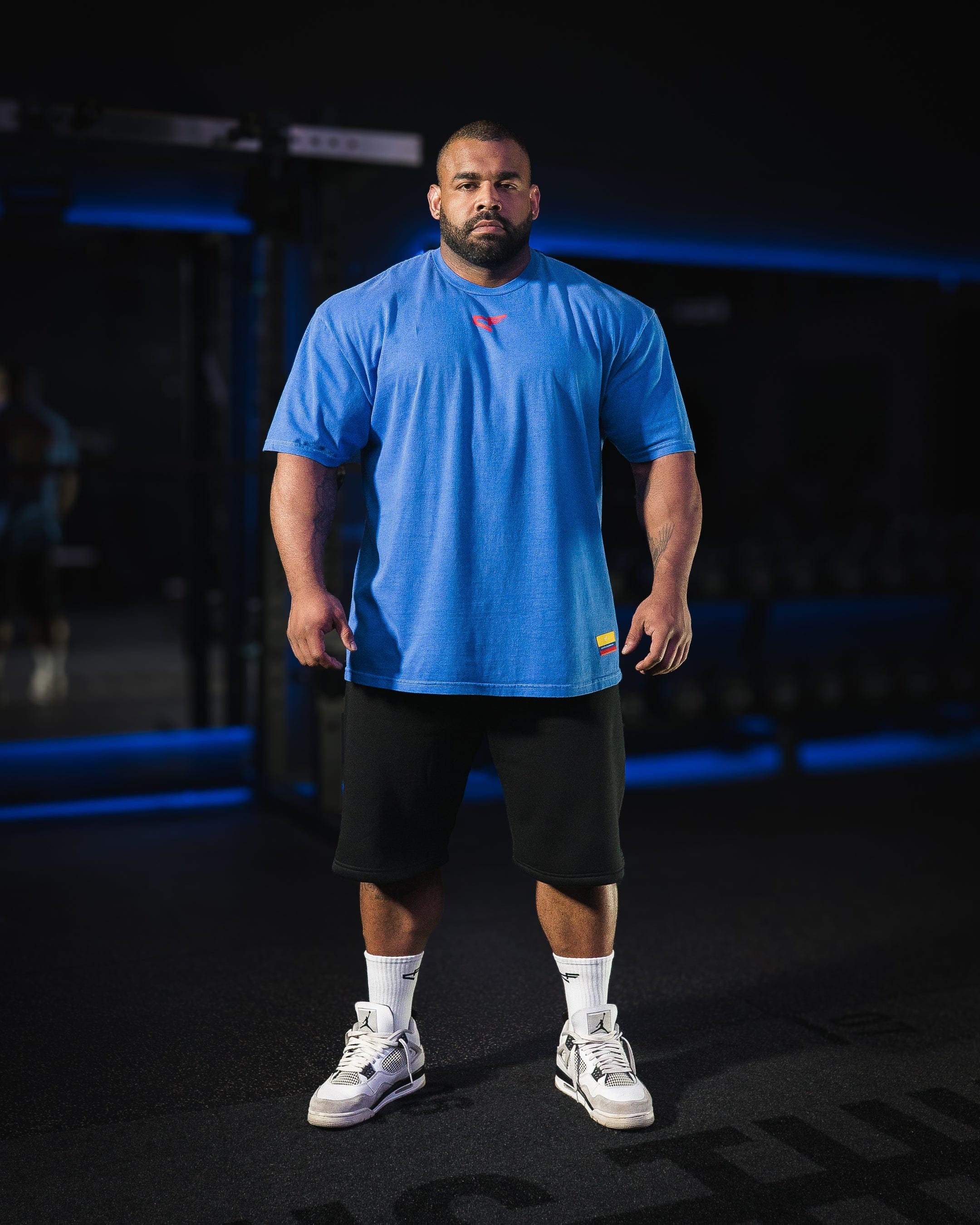 G Gym - Vintage Tee - Edición Colombiana Blue-thumbmail-5