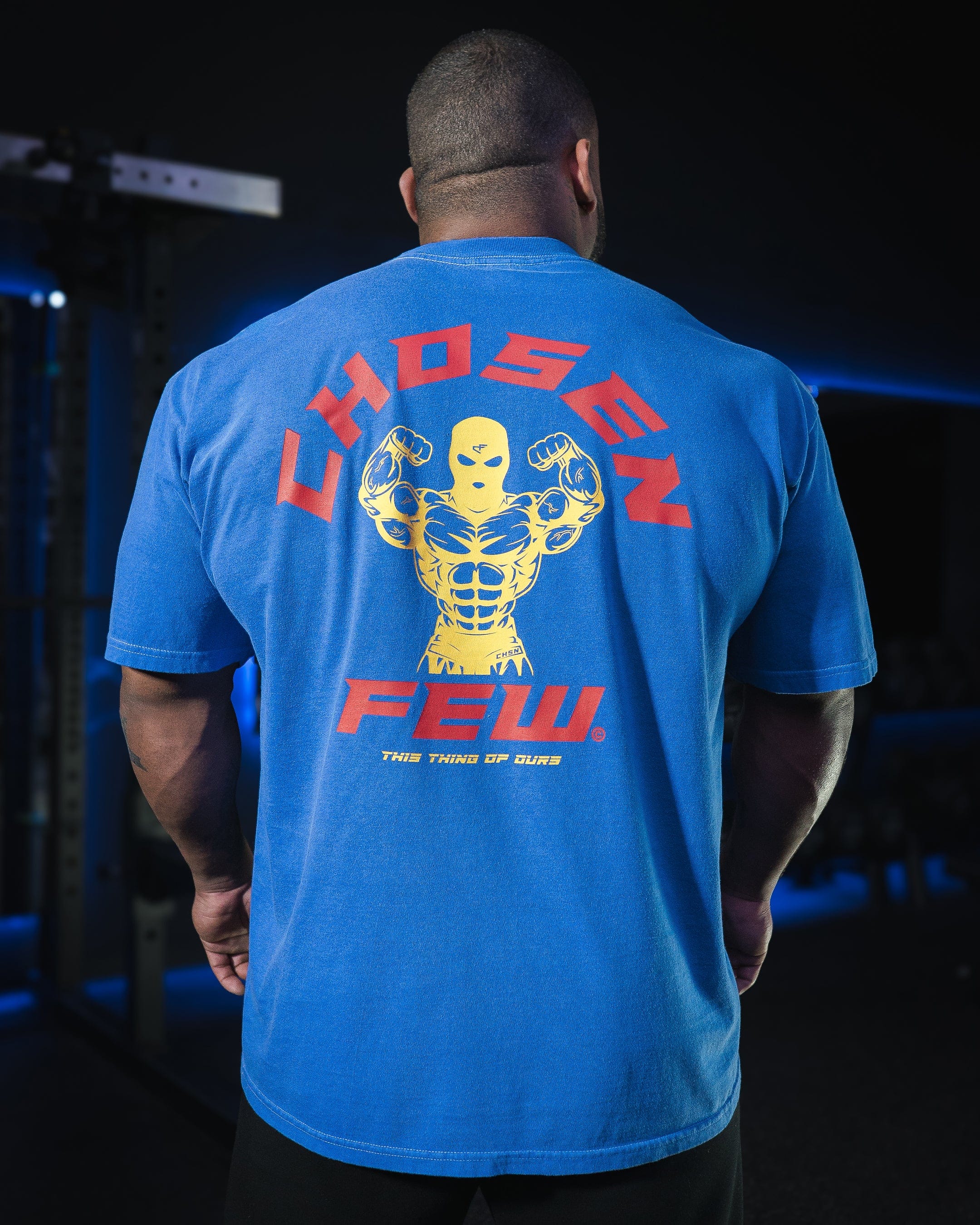 G Gym - Vintage Tee - Edición Colombiana Blue-thumbmail-4