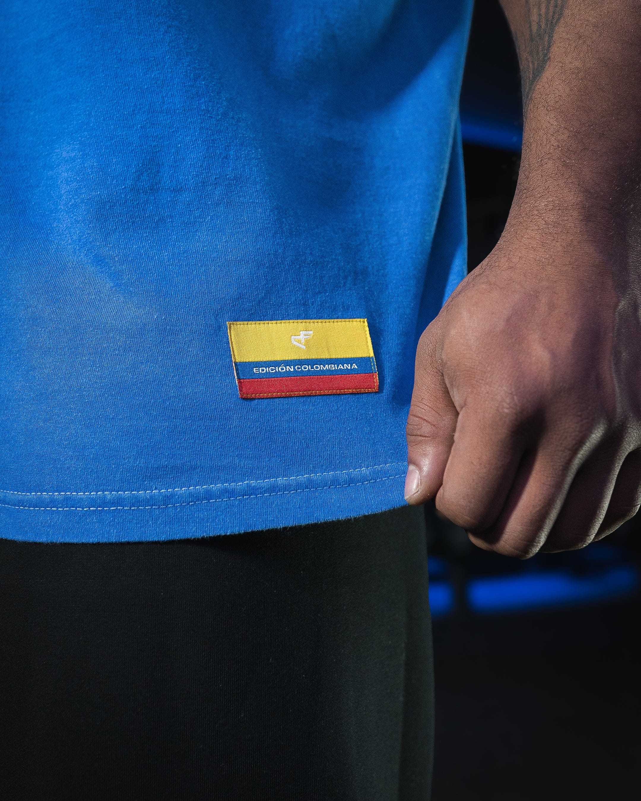 G Gym - Vintage Tee - Edición Colombiana Blue-thumbmail-9