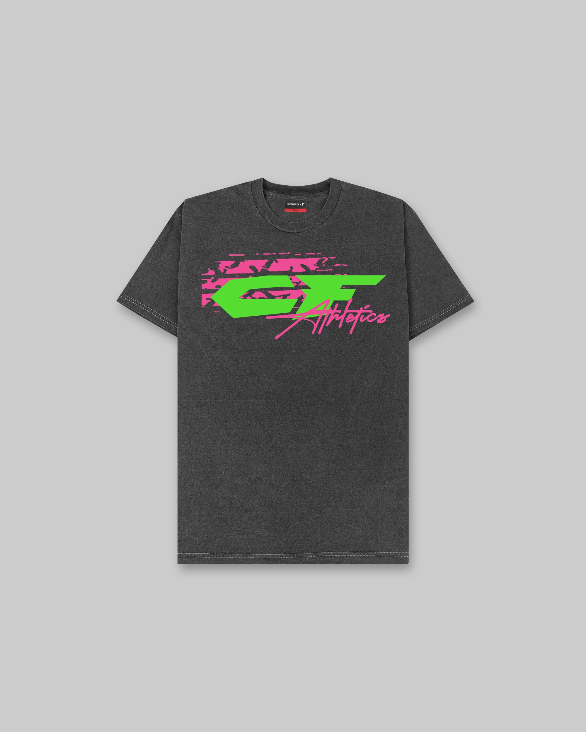 Factory Team - Vintage Tee - Black & Green