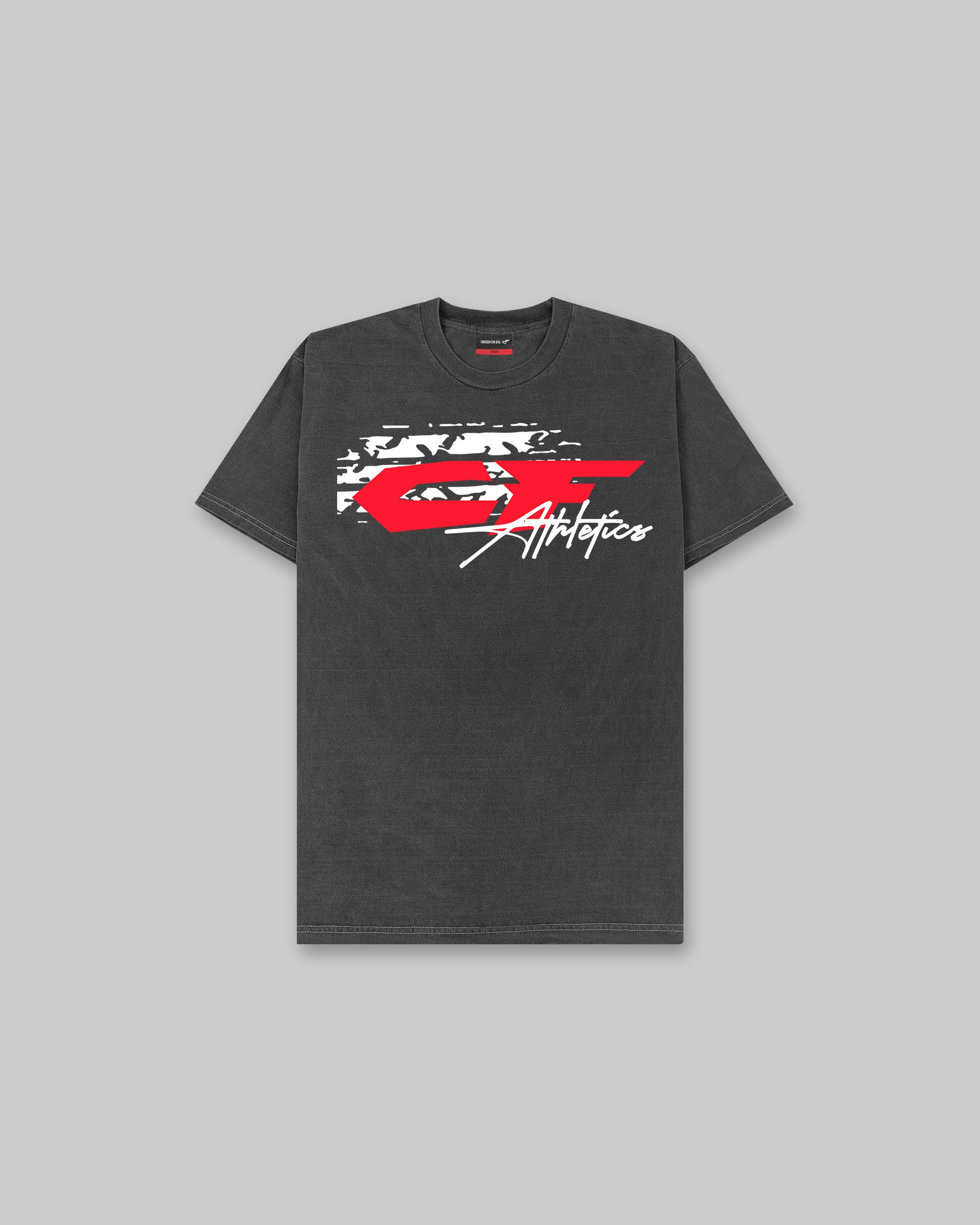 Factory Team - Vintage Tee - Black & Red