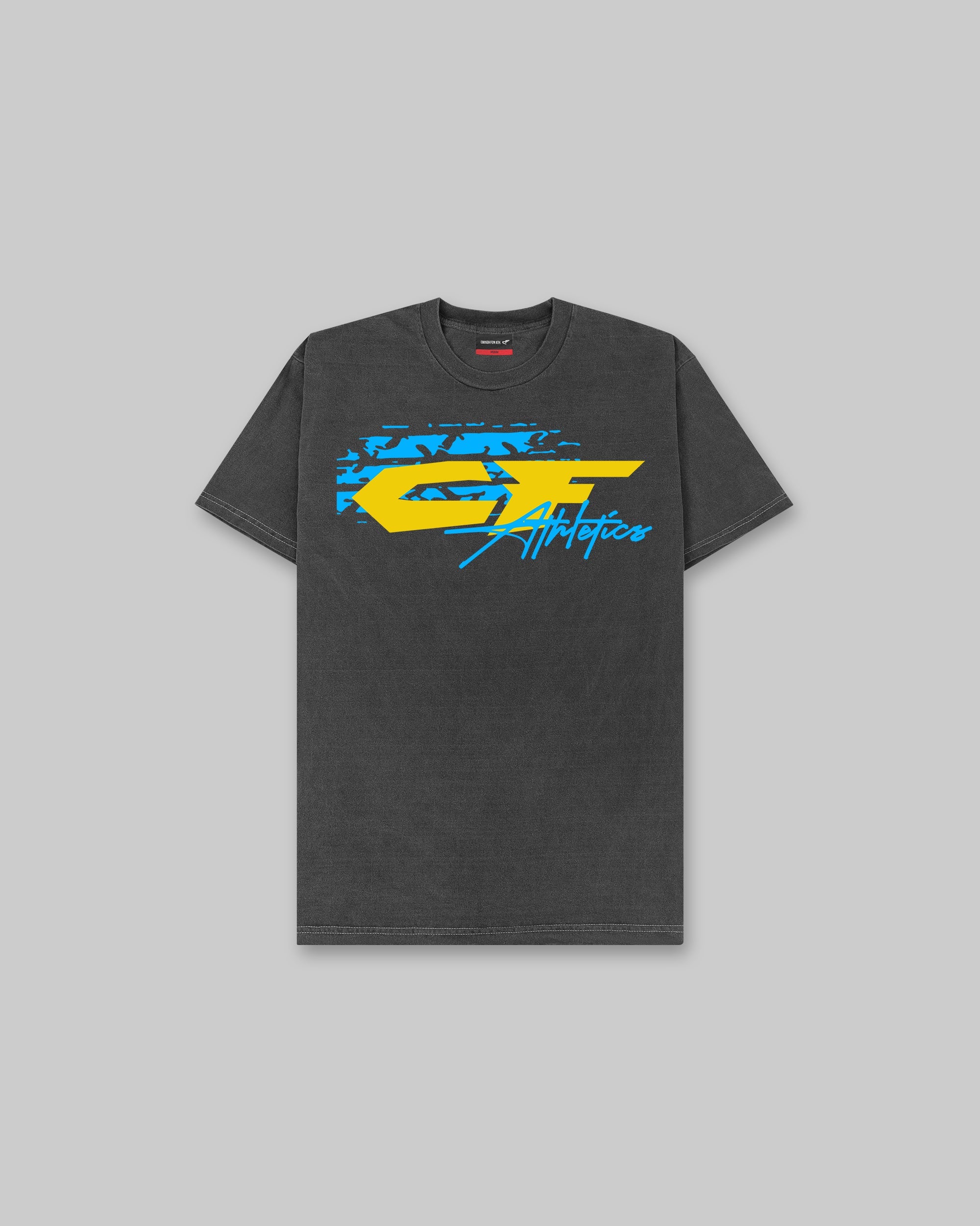 Factory Team - Vintage Tee - Black & Yellow