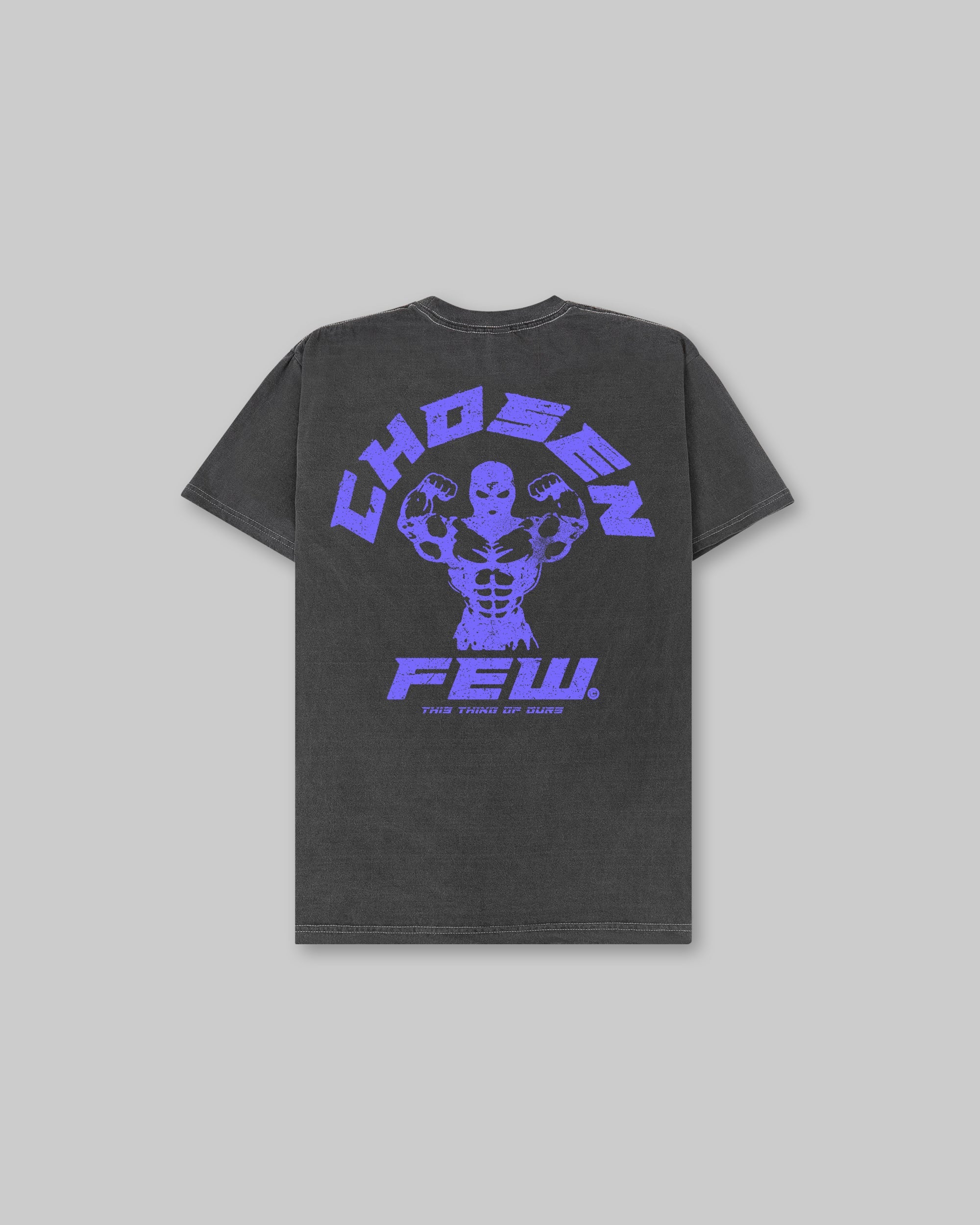 G Gym Tee - Vintage Black & Lakers Purple Legacy Edition
