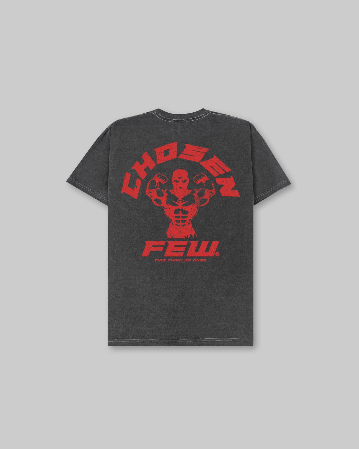 G Gym Tee - Vintage Black & Bulls Red Legacy Edition