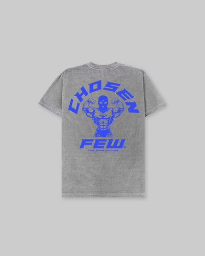 G Gym Tee - Vintage Grey & Blue