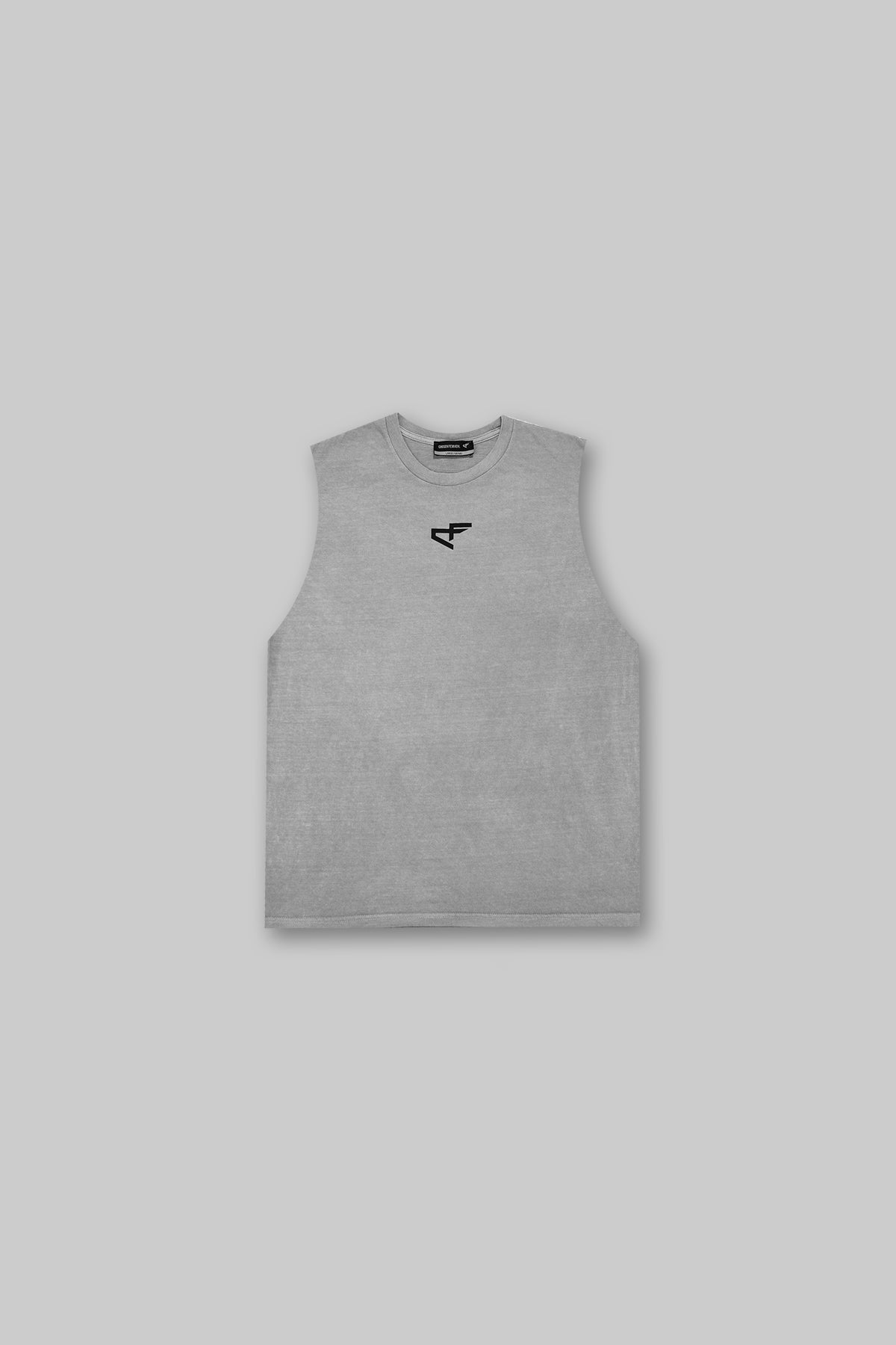 G Gym Sleeveless Tee - Vintage Grey & Black