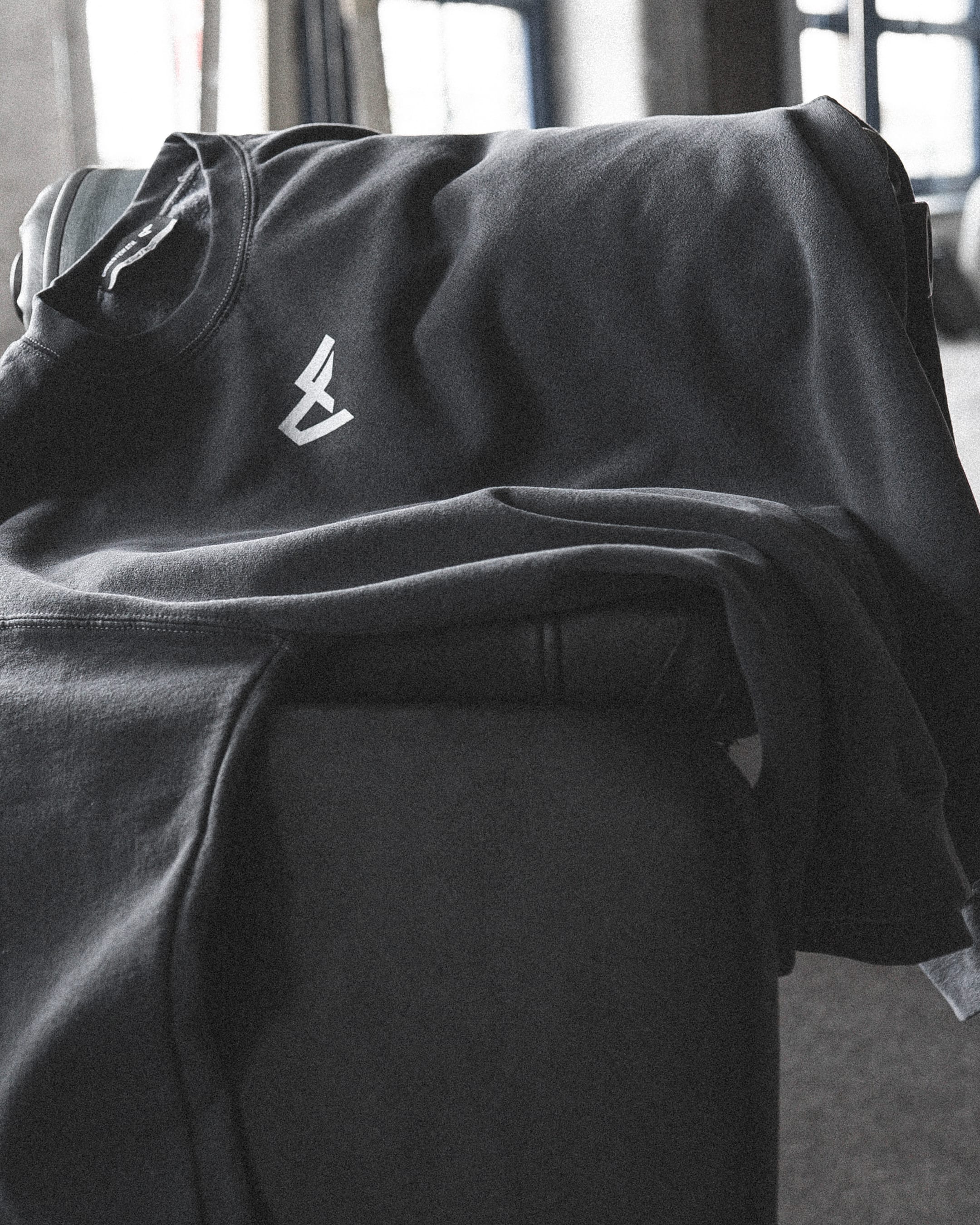 G Gym - Vintage Crewneck - Black & White-thumbmail-5
