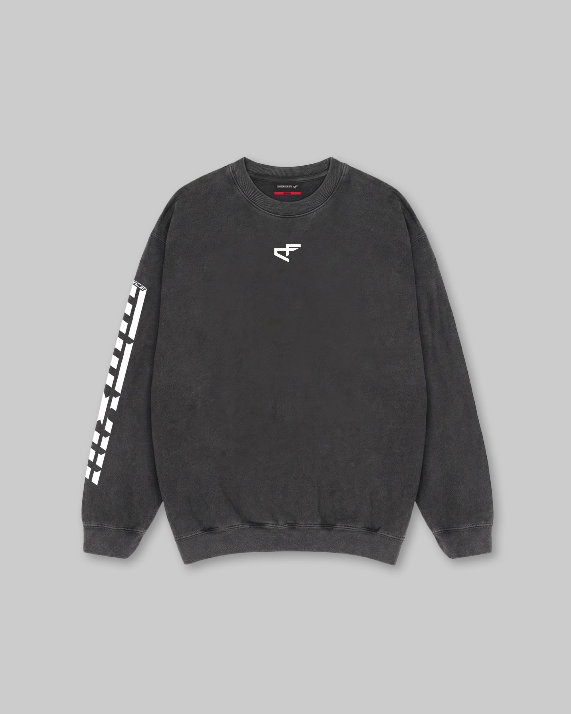 G Gym - Vintage Crewneck - Black & White