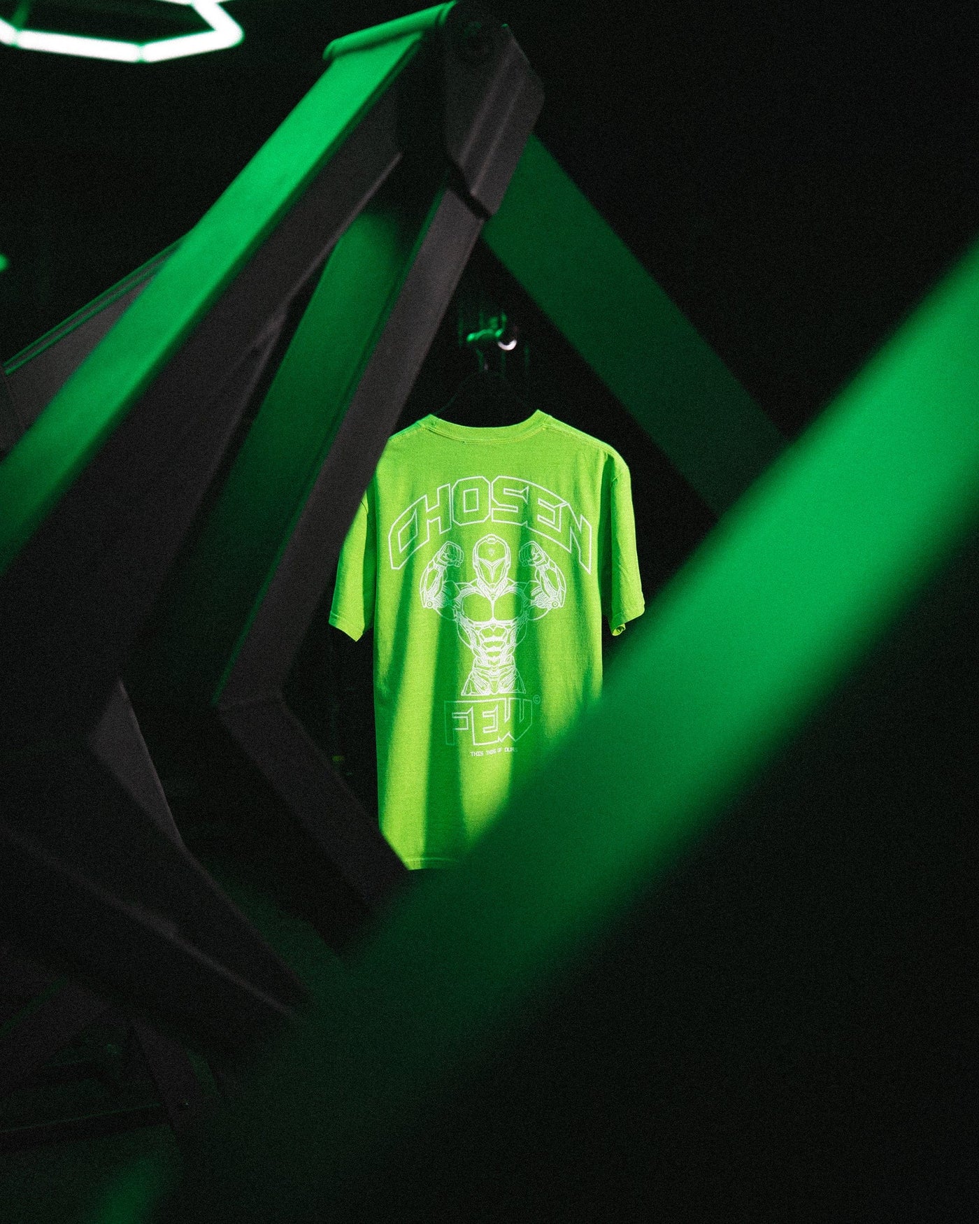 G Gym Cyber - Vintage Tee - Green
