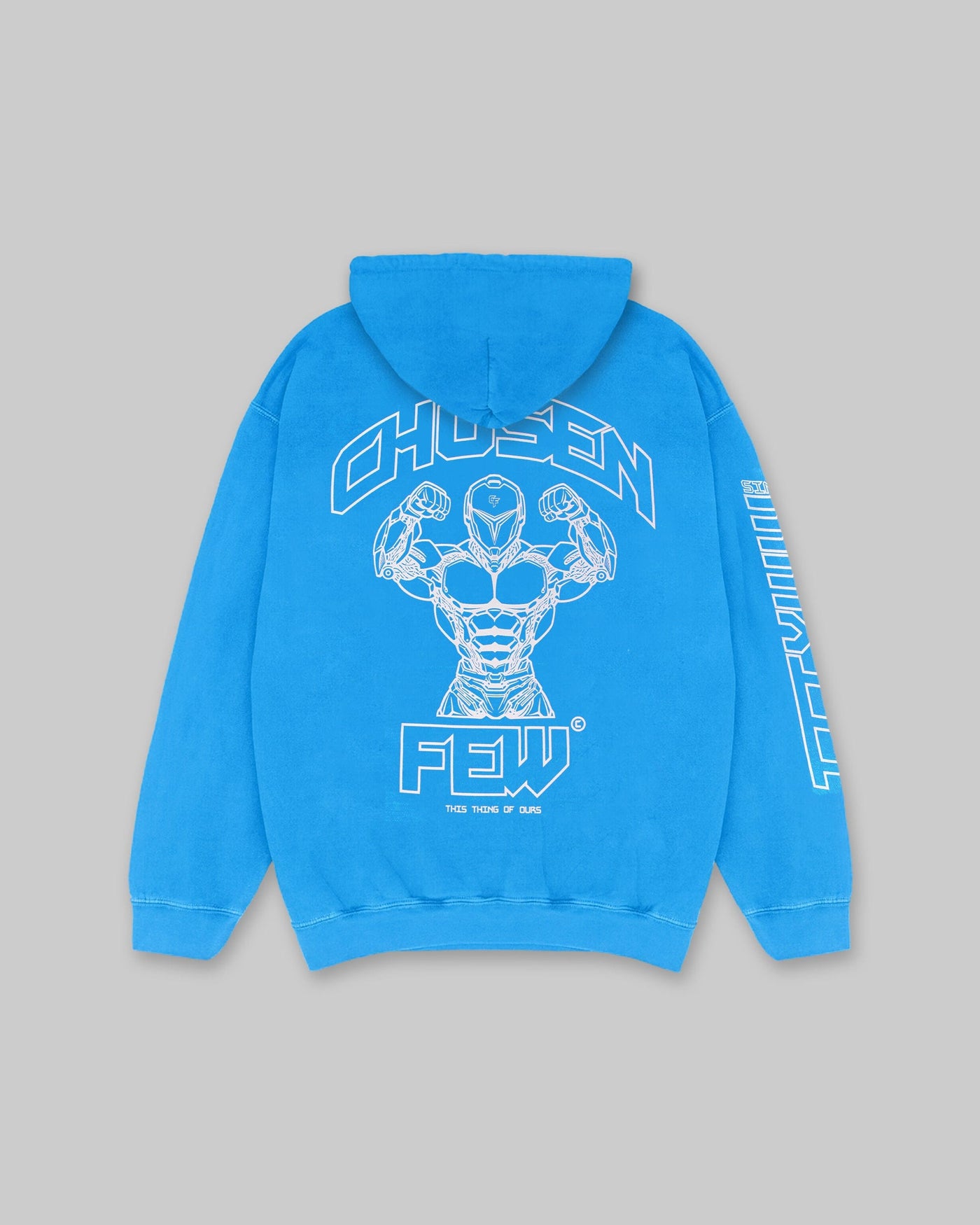 G Gym Cyber - Vintage Hoodie - Blue